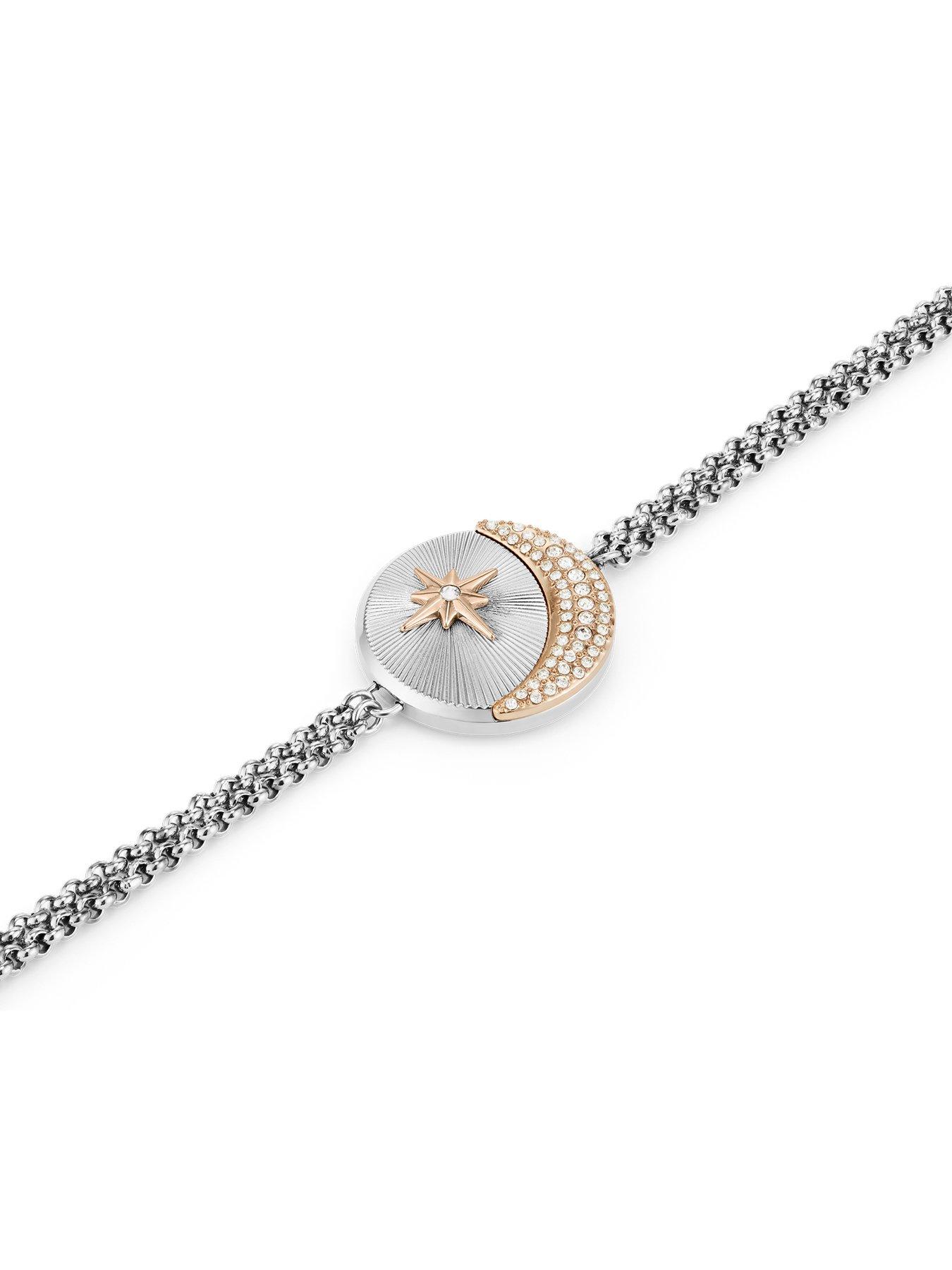 Image 3 of 6 of Olivia Burton Celestial Star Stainless Steel Pendant Bracelet