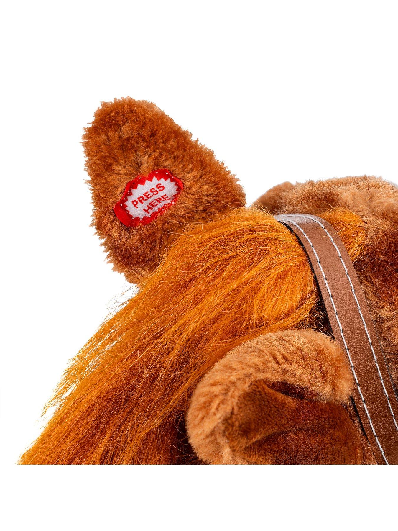  image of hobby-horse-with-galloping-sounds-andnbspwheels--nbspdark-brown