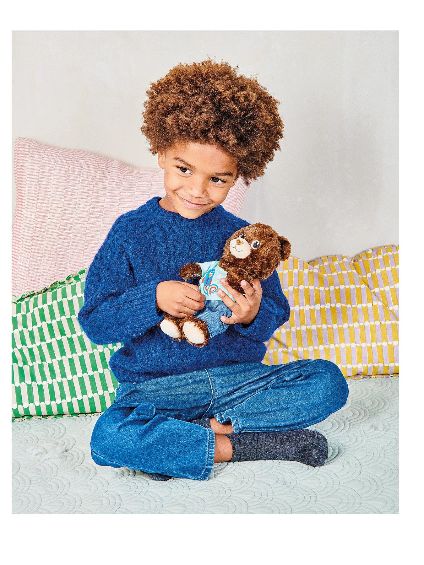 Casdon Build-a-Bear Workshop Furtastic Bear and Outfit Pack - Rocket