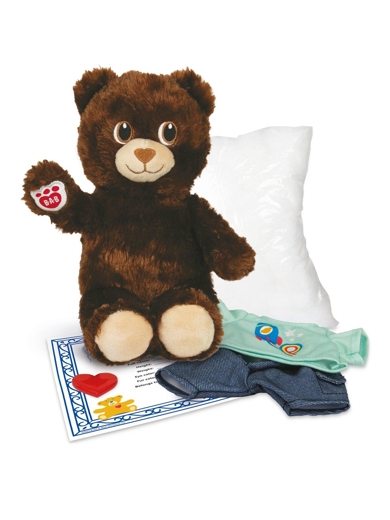  image of casdon-build-a-bear-workshop-furtastic-bear-and-outfit-pack-rocket