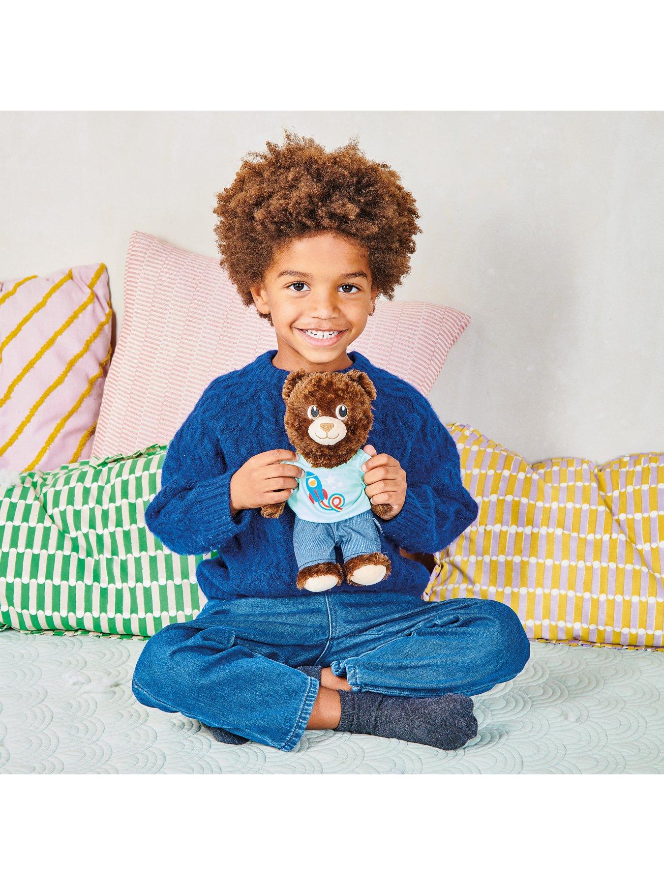  image of casdon-build-a-bear-workshop-furtastic-bear-and-outfit-pack-rocket