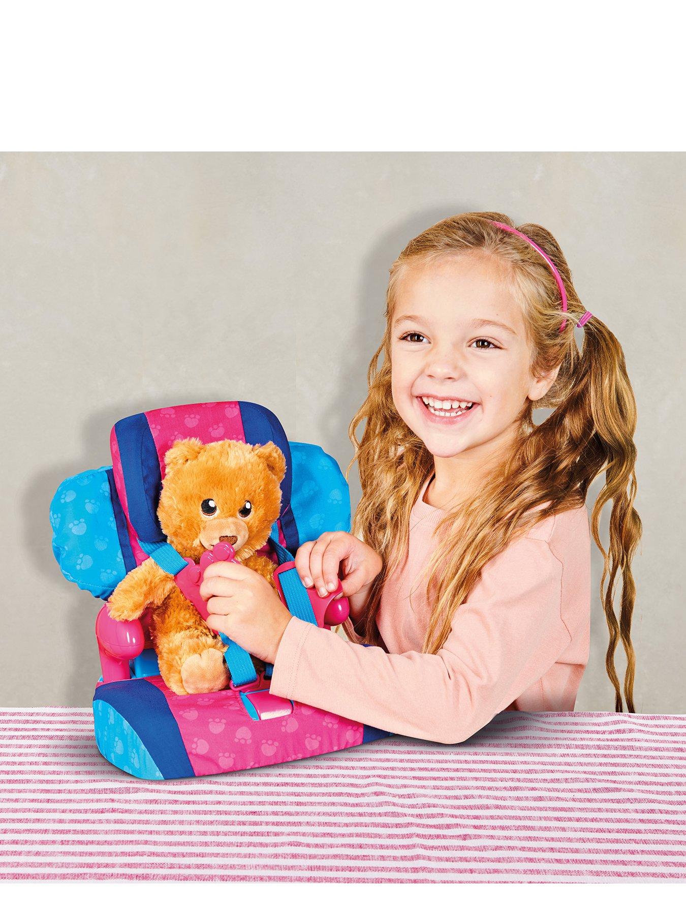 Casdon Toy Build-a-Bear Workshop Furry Friend Toy Car Booster Seat