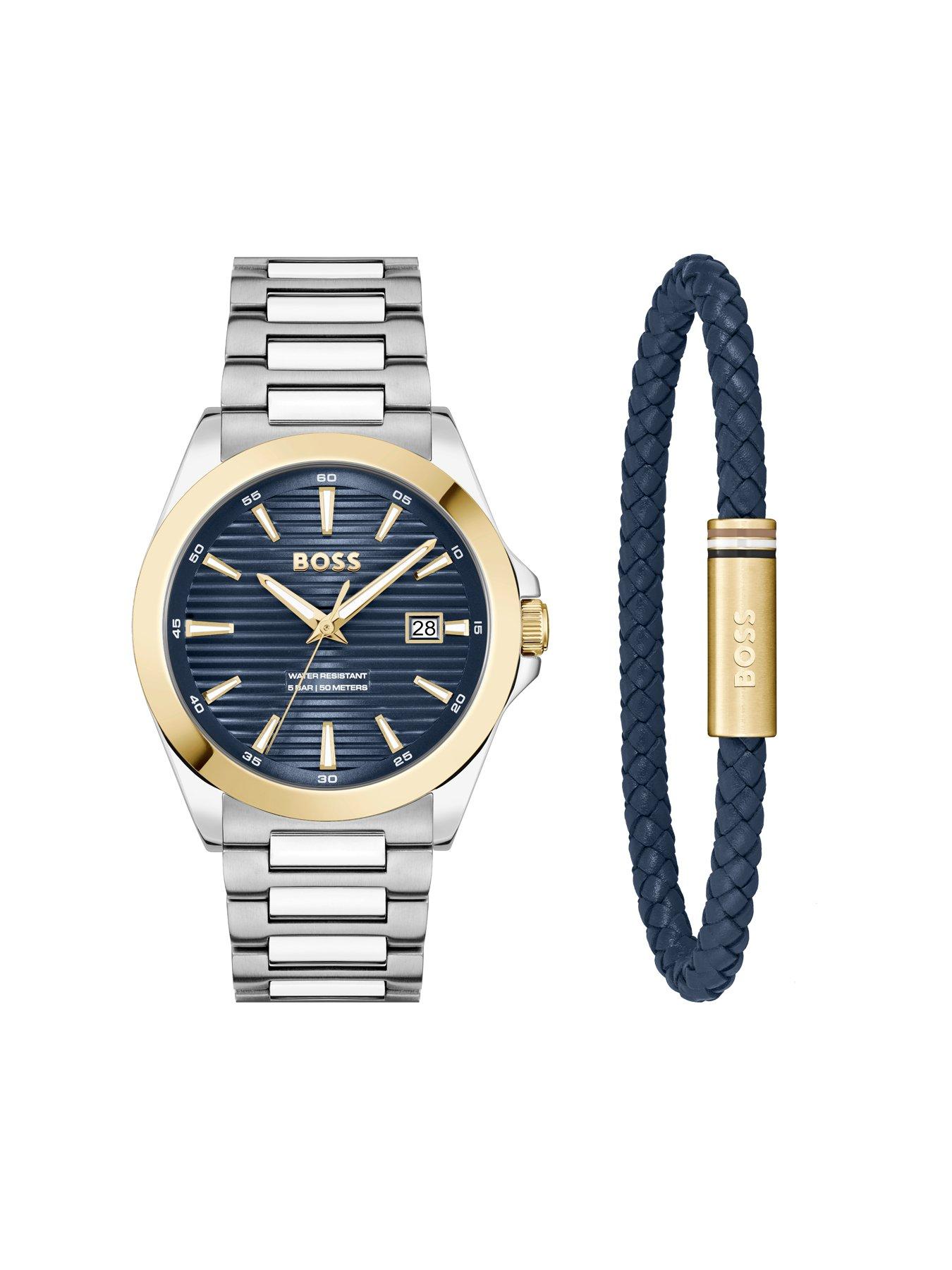Image 2 of 3 of BOSS Gents BOSS Strike A Watch and Bracelet Gift Set