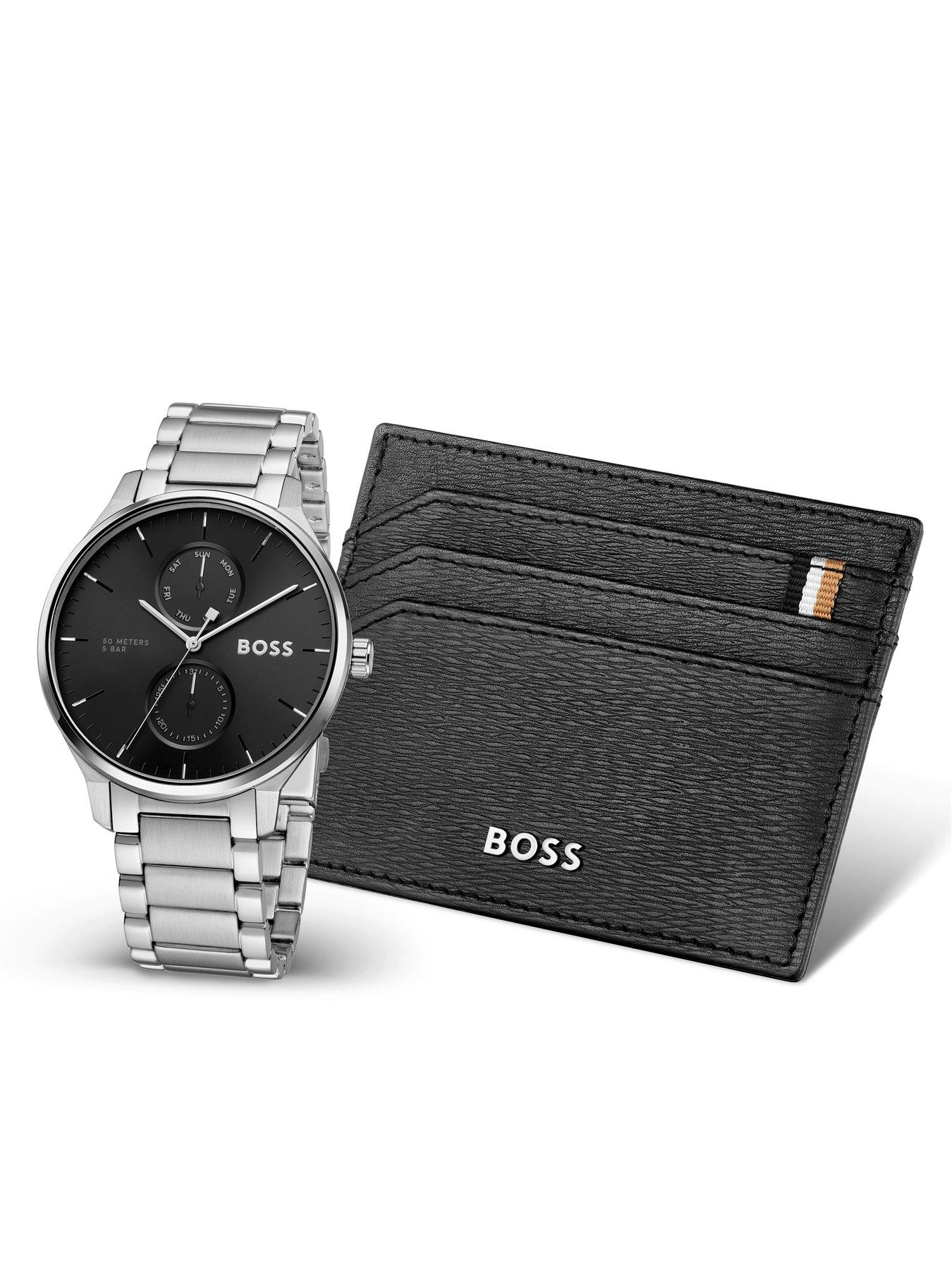 Image 2 of 3 of BOSS Gents BOSS Tyler A Watch and Card Holder Gift Set