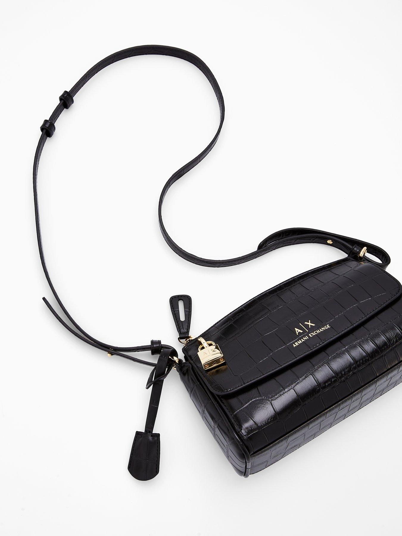 Image 2 of 4 of Armani Exchange Messenger Bag - Black