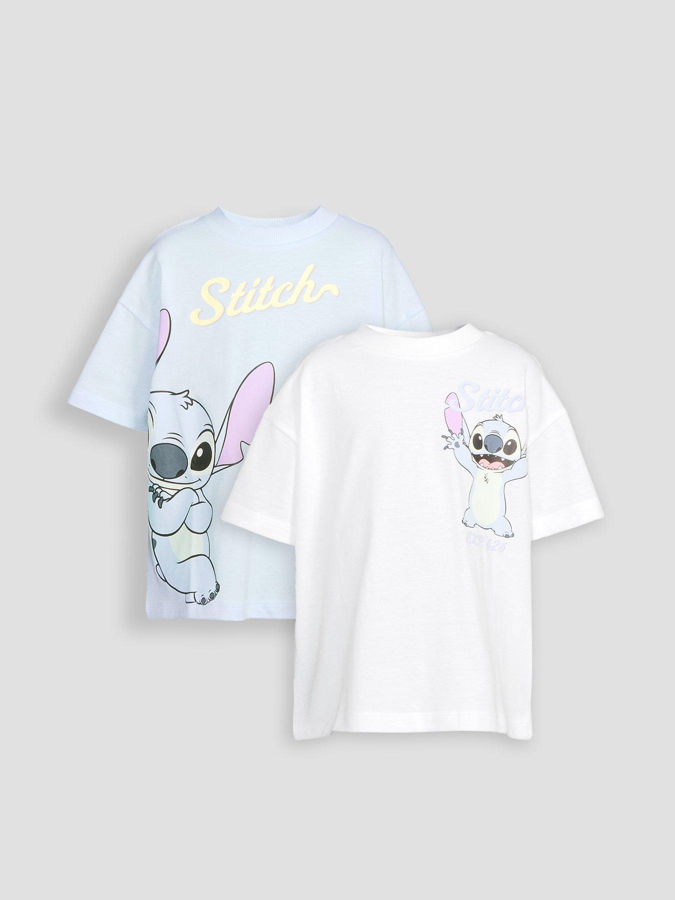 The Very Collection 2 Pack Stitch T-Shirt - Blue
