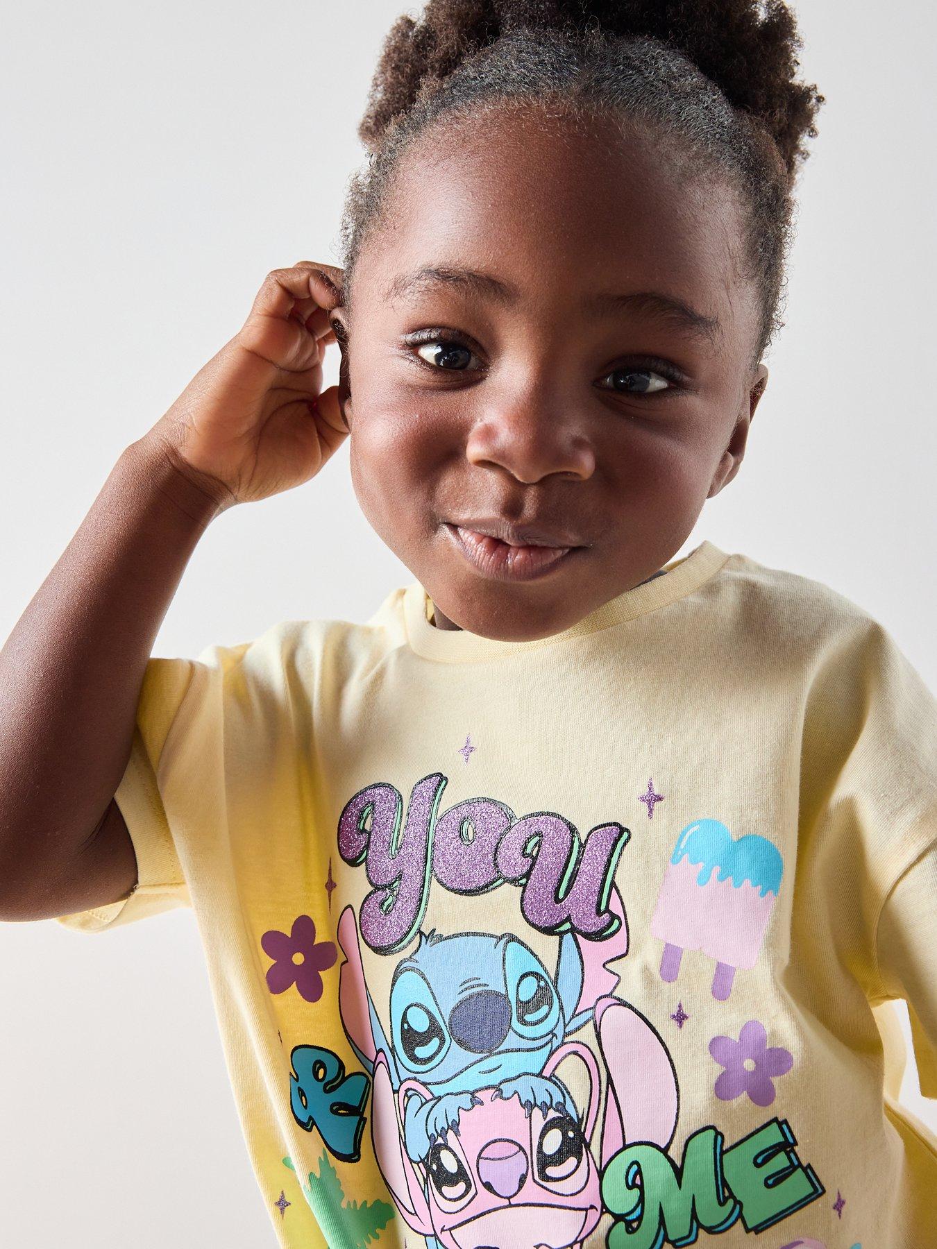 Image 4 of 6 of The Very Collection Stitch Stripe Short Sleeve Pyjamas - Yellow