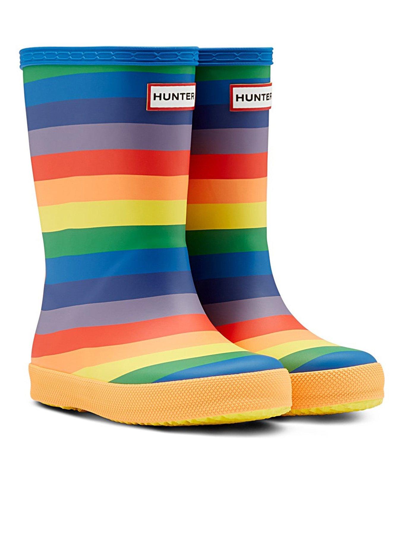  image of hunter-kids-first-rainbow-boot