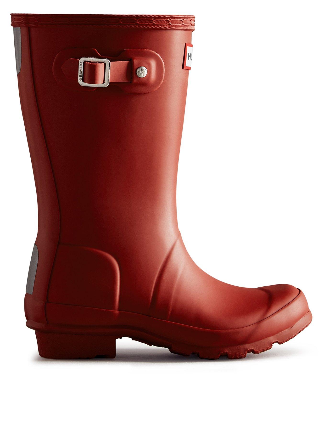 Image 1 of 4 of Hunter Junior Originals Boot - Red