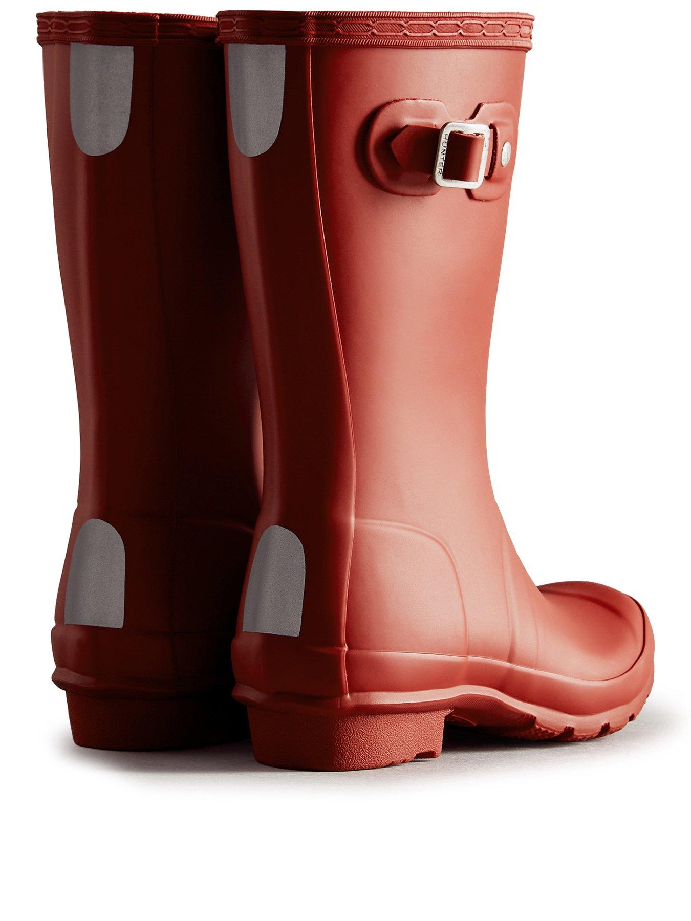 Image 3 of 4 of Hunter Junior Originals Boot - Red