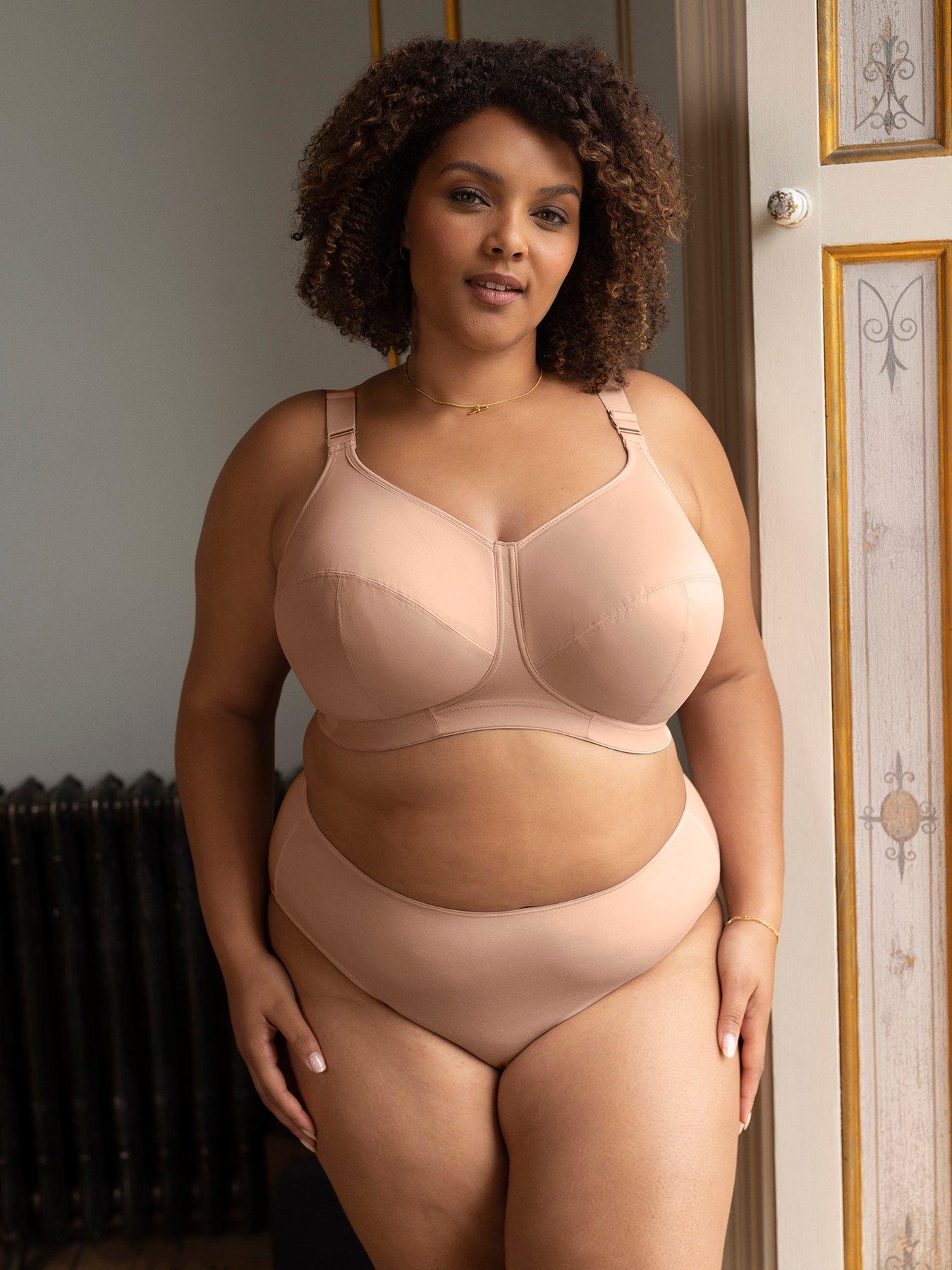 Goddess Celeste Non Wired Bra - Beige