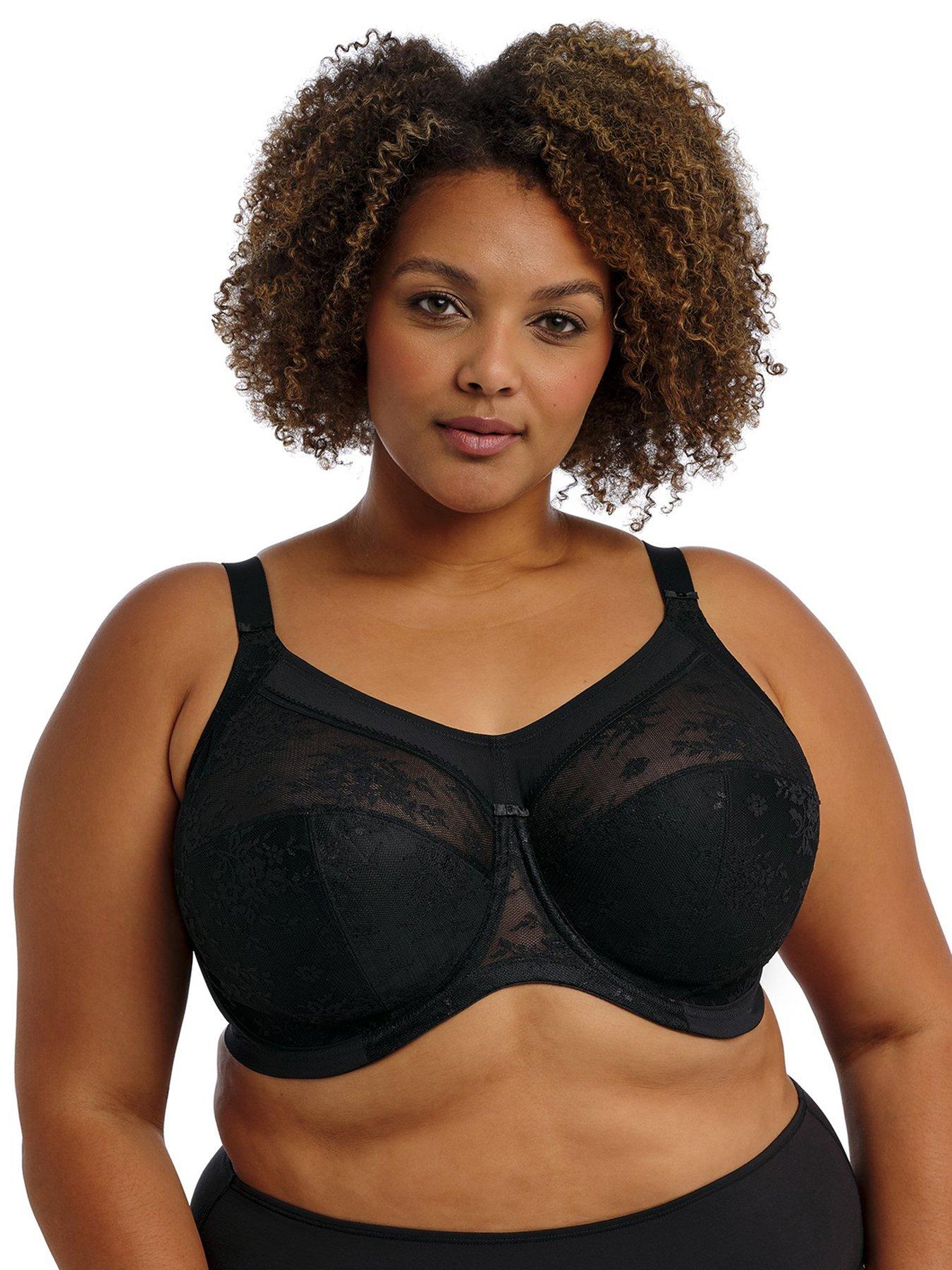 Goddess Verity UW Full Cup Bra - Black