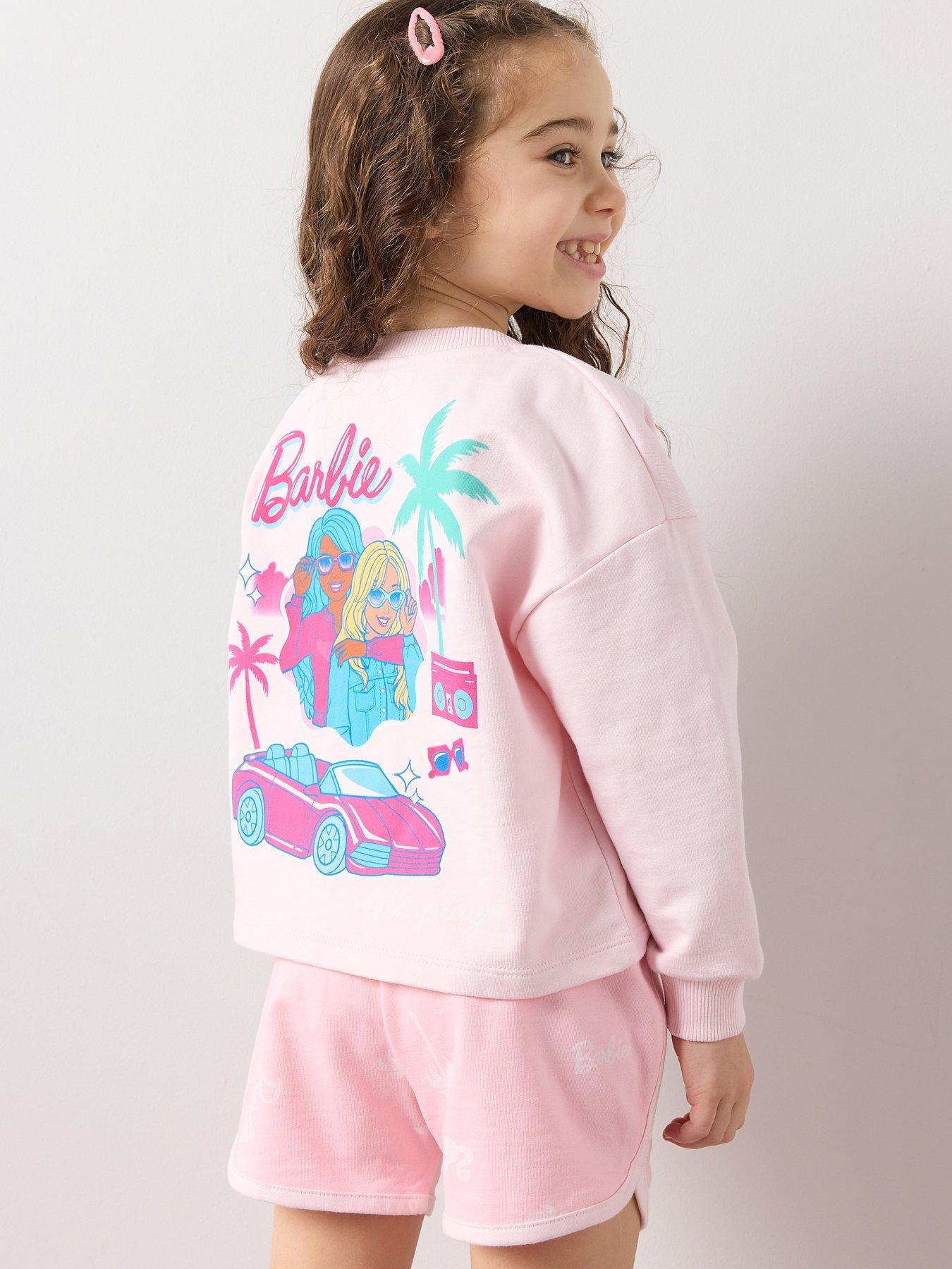The Very Collection Barbie Short Sweat Set - Pink