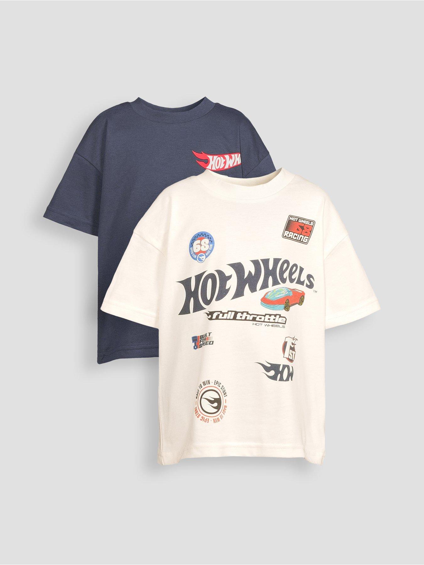The Very Collection 2 Pack Hot Wheels Short T-Shirt - Multi