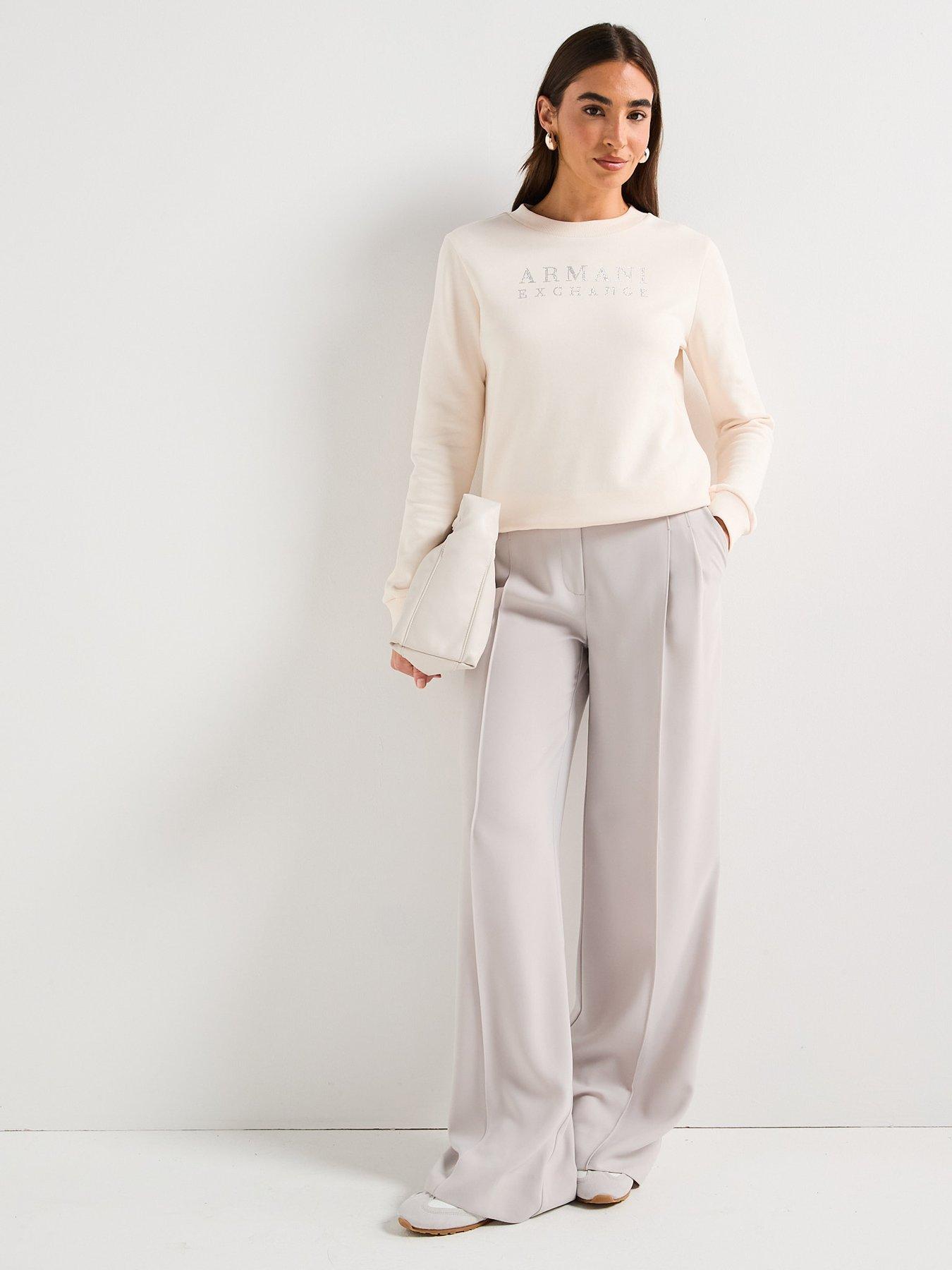 Image 3 of 5 of Armani Exchange Sweatshirt - White