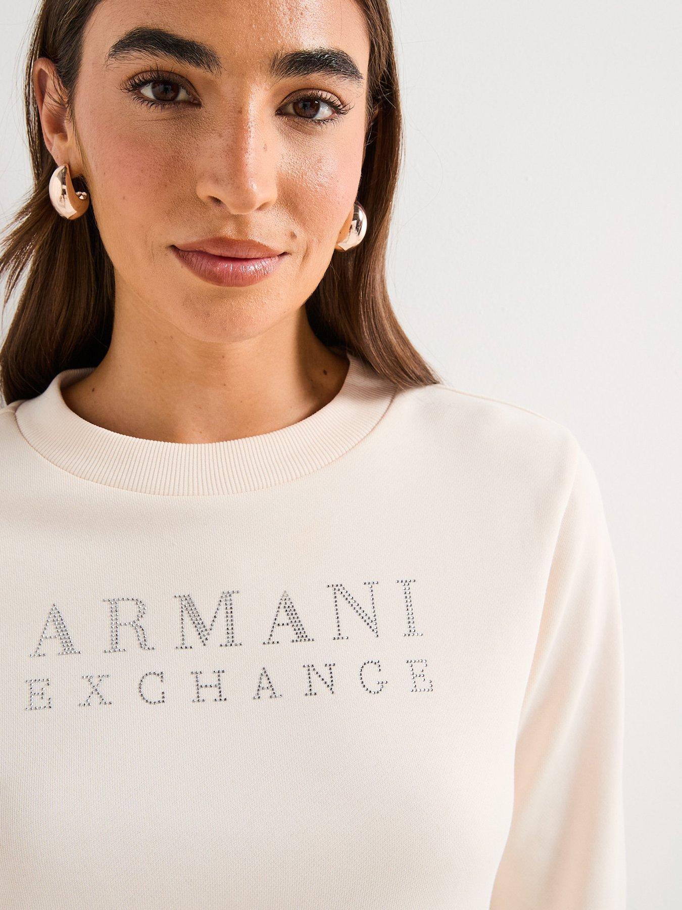 Image 4 of 5 of Armani Exchange Sweatshirt - White