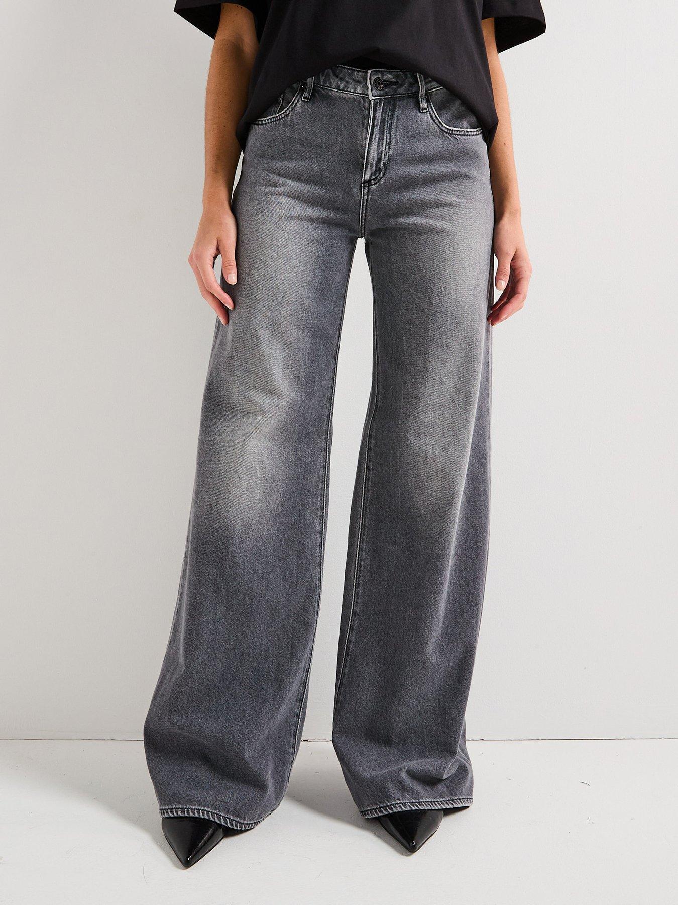 undefined 5 Pocket Jeans - Grey