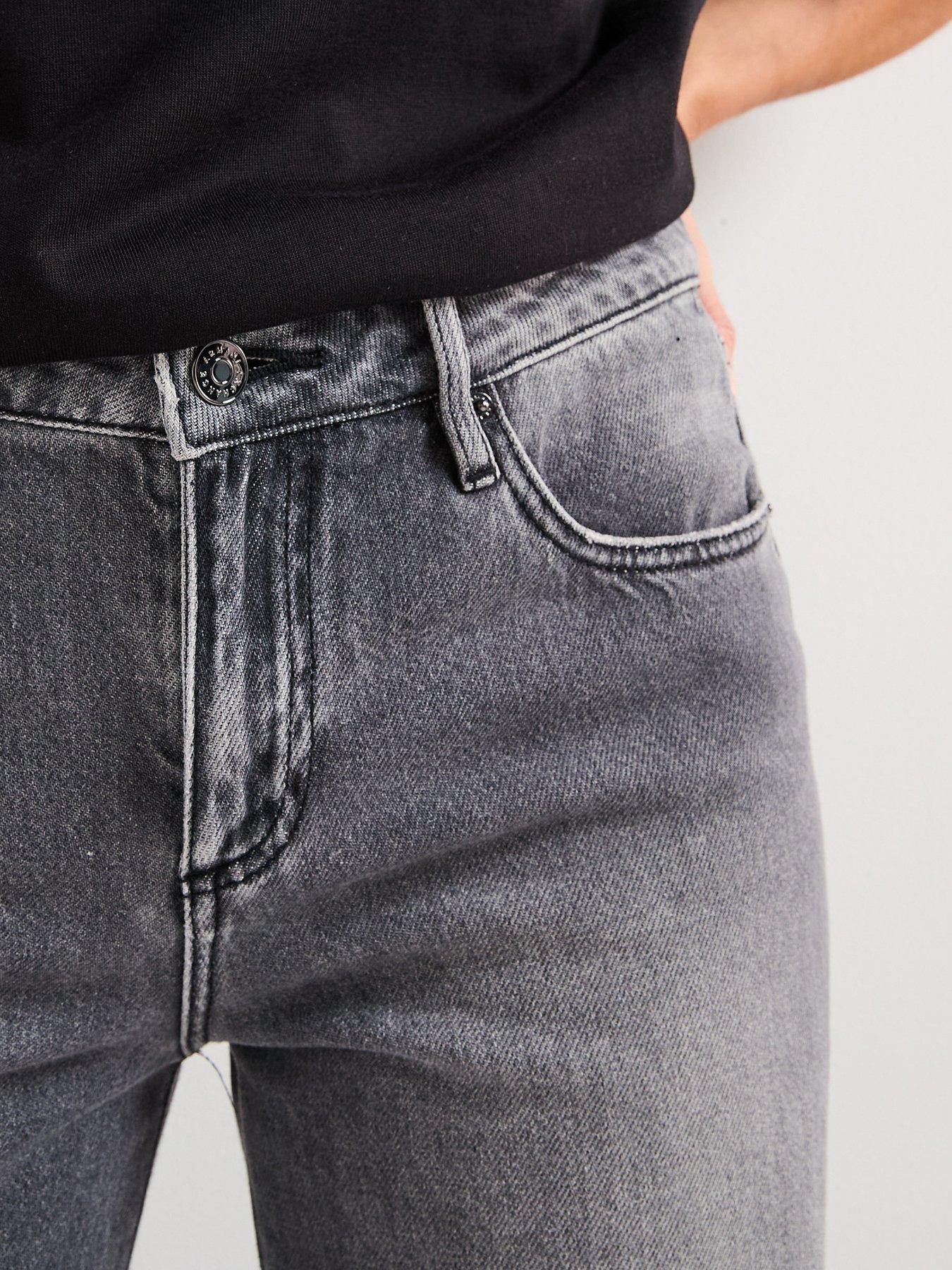 Image 4 of 6 of Armani Exchange 5 Pocket Jeans - Grey