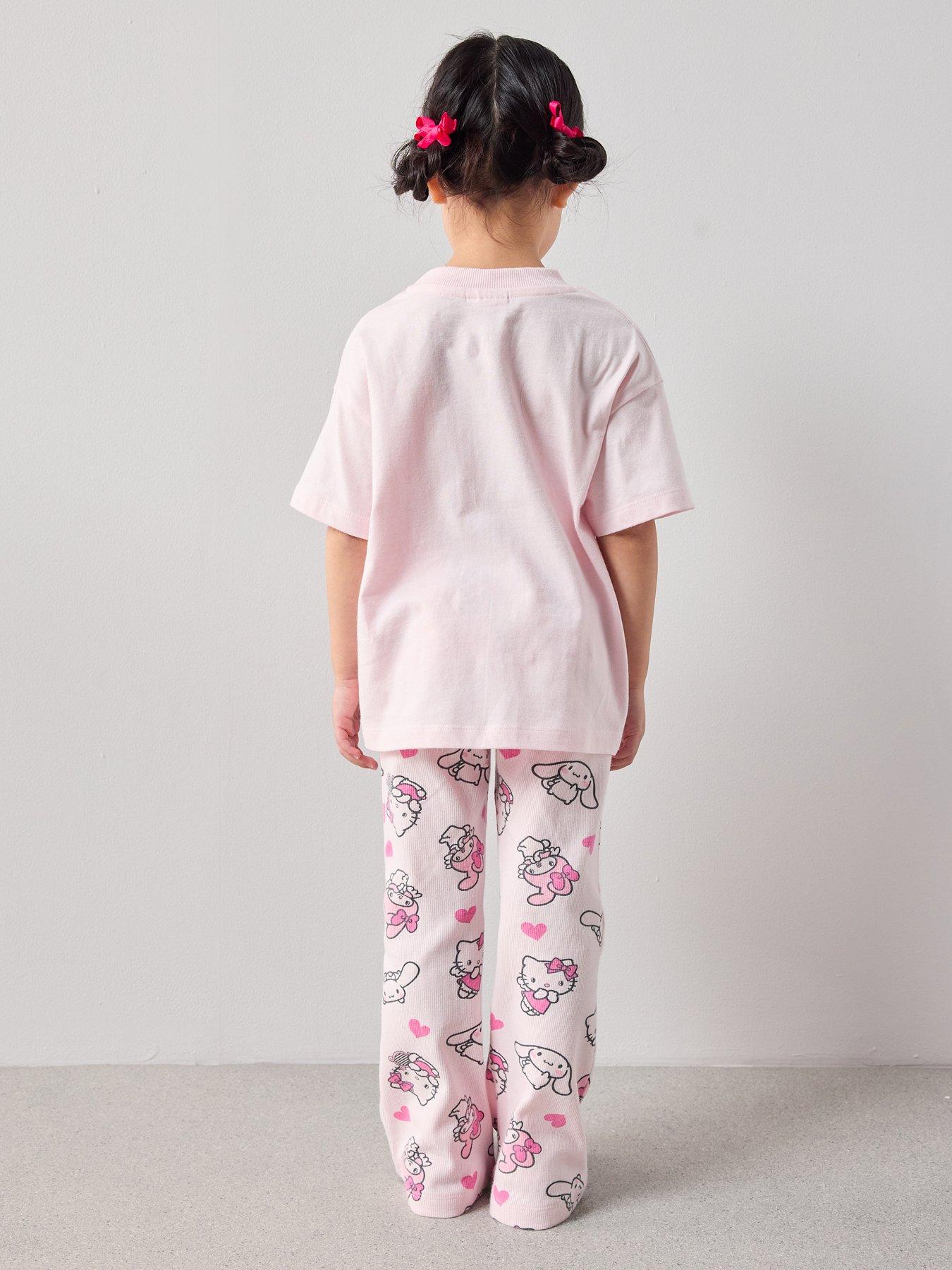 Image 2 of 6 of The Very Collection Hello Kitty And Friends T-Shirt And Legging Set - Pink