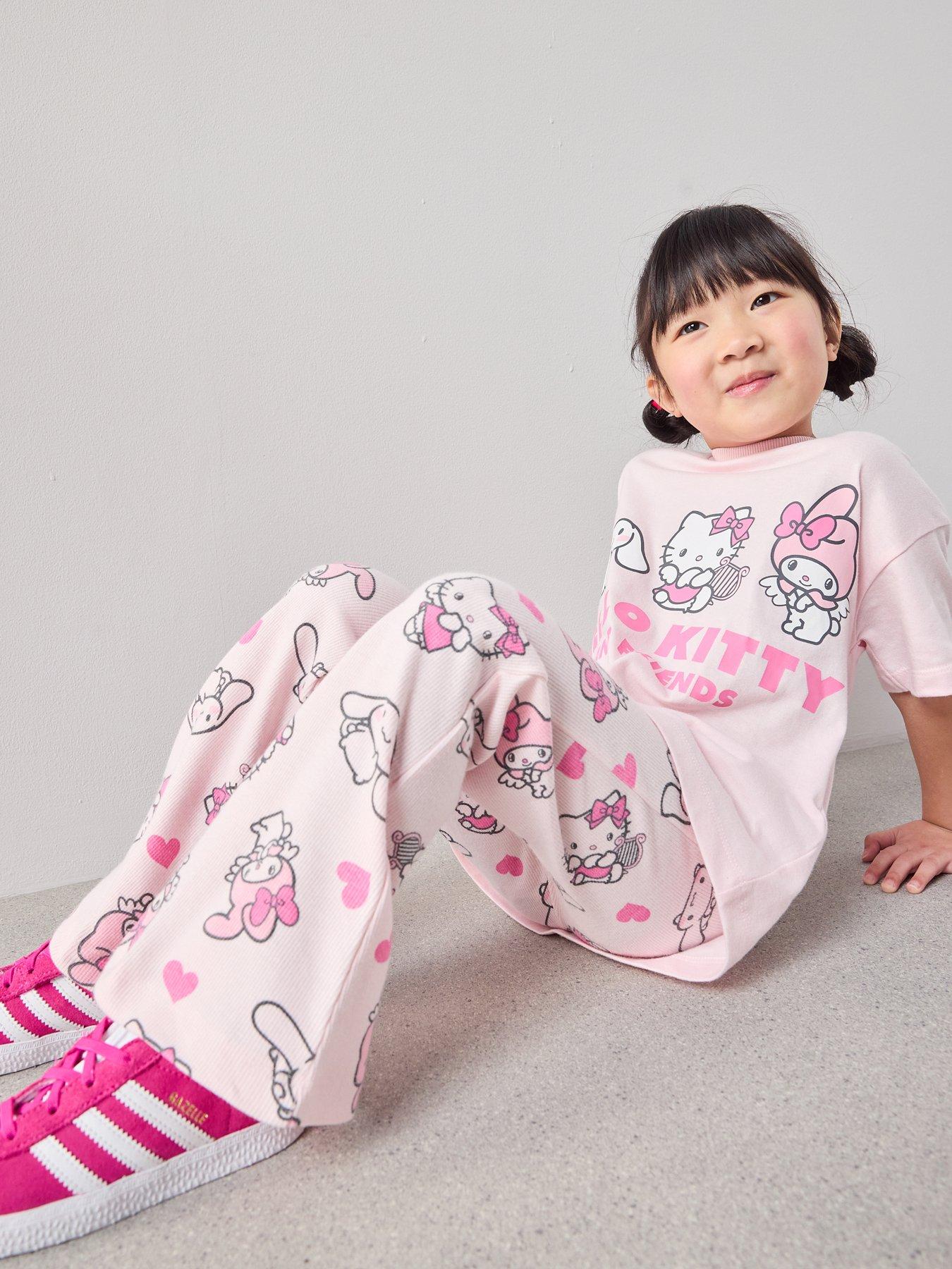 Image 3 of 6 of The Very Collection Hello Kitty And Friends T-Shirt And Legging Set - Pink