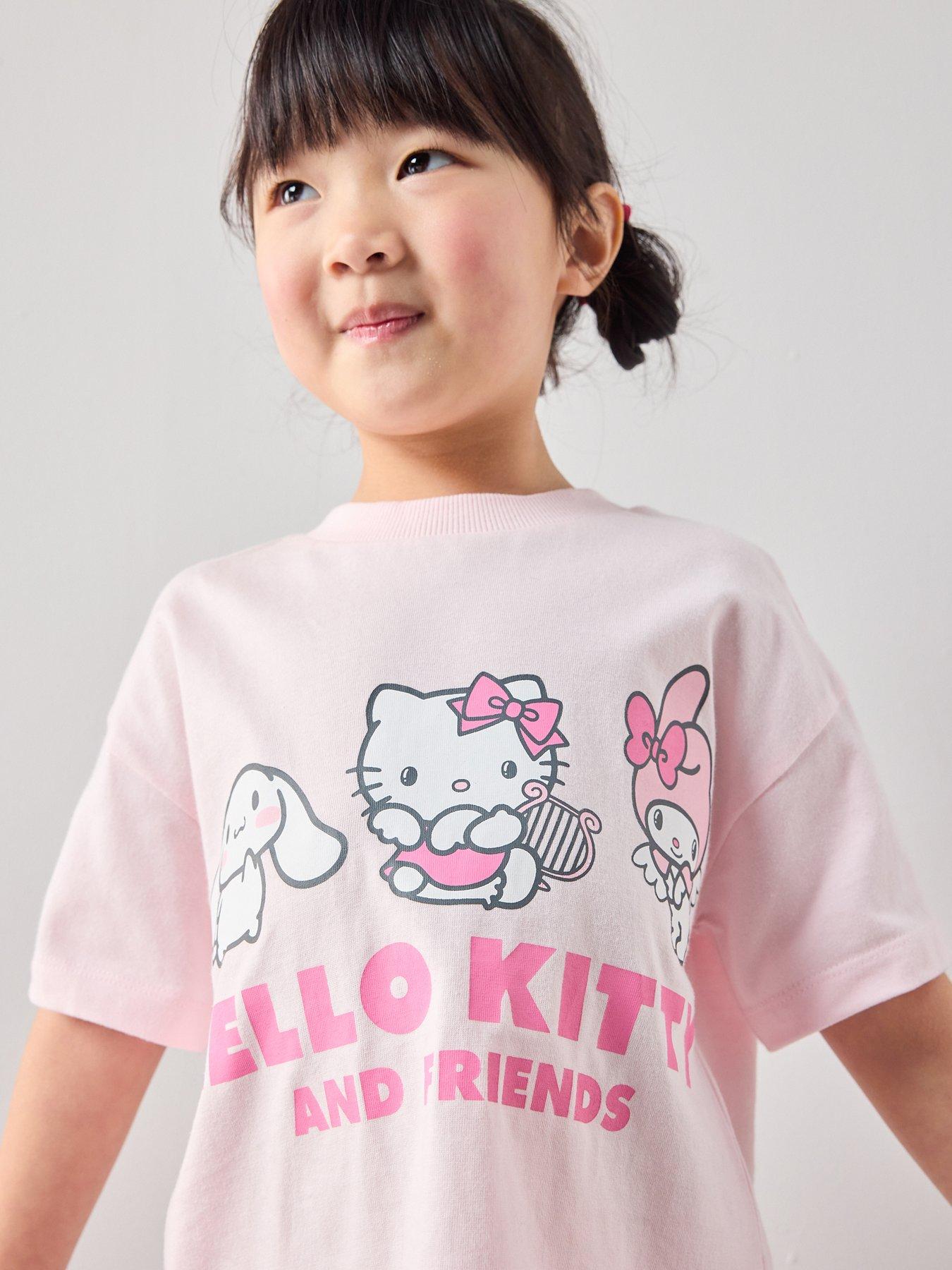 Image 4 of 6 of The Very Collection Hello Kitty And Friends T-Shirt And Legging Set - Pink