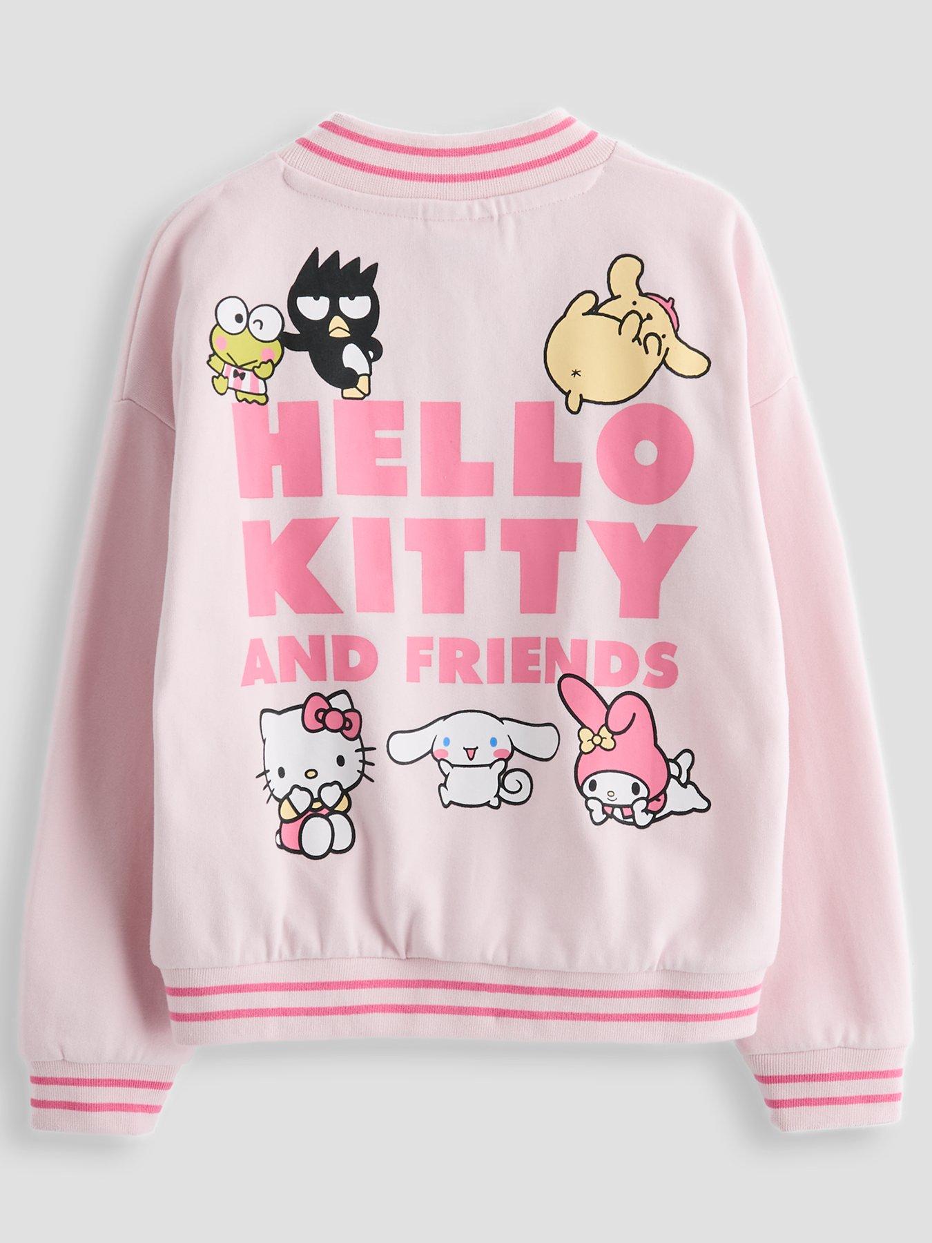 Image 2 of 5 of The Very Collection Hello Kitty And Friends Bomber Jacket - Pink