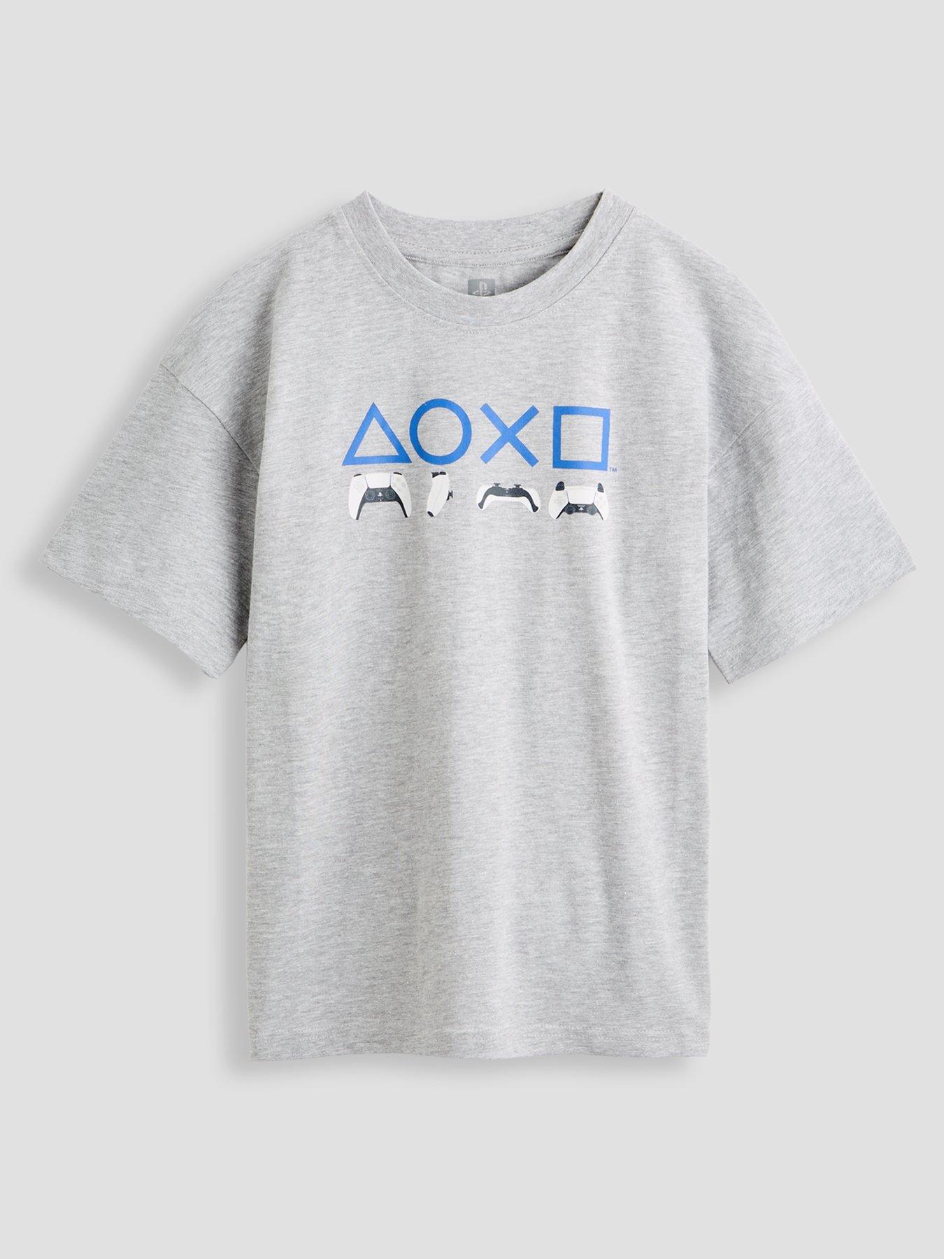 The Very Collection Playstation Tee - Grey