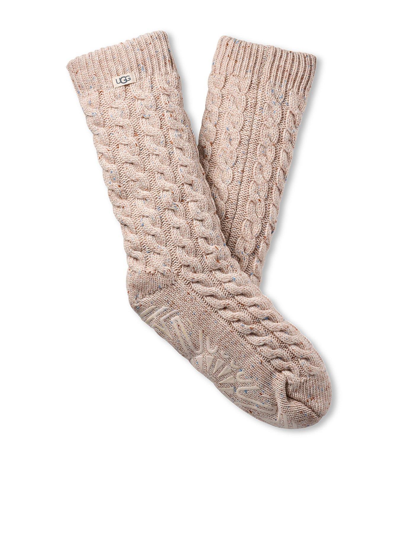 ugg-elowyn-cable-knit-fleece-lined-socksnbsp--natural