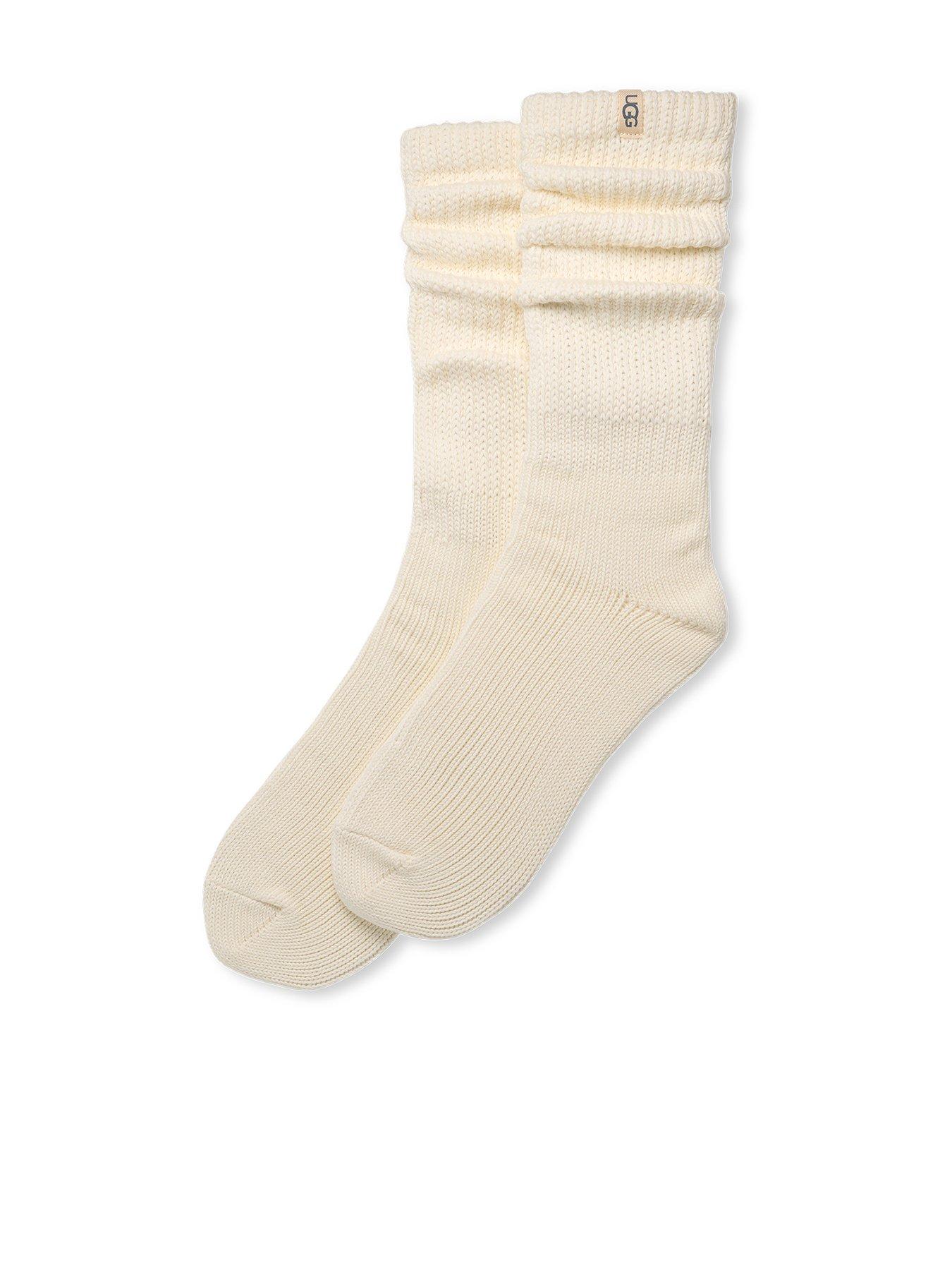 Image 1 of 2 of UGG Tyla Slouchy Crew Ii - White