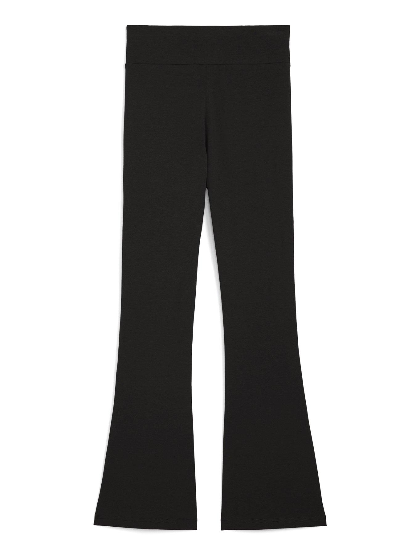 Image 3 of 5 of Puma Junior Girls Class High-Waist Flared Leggings G - Black