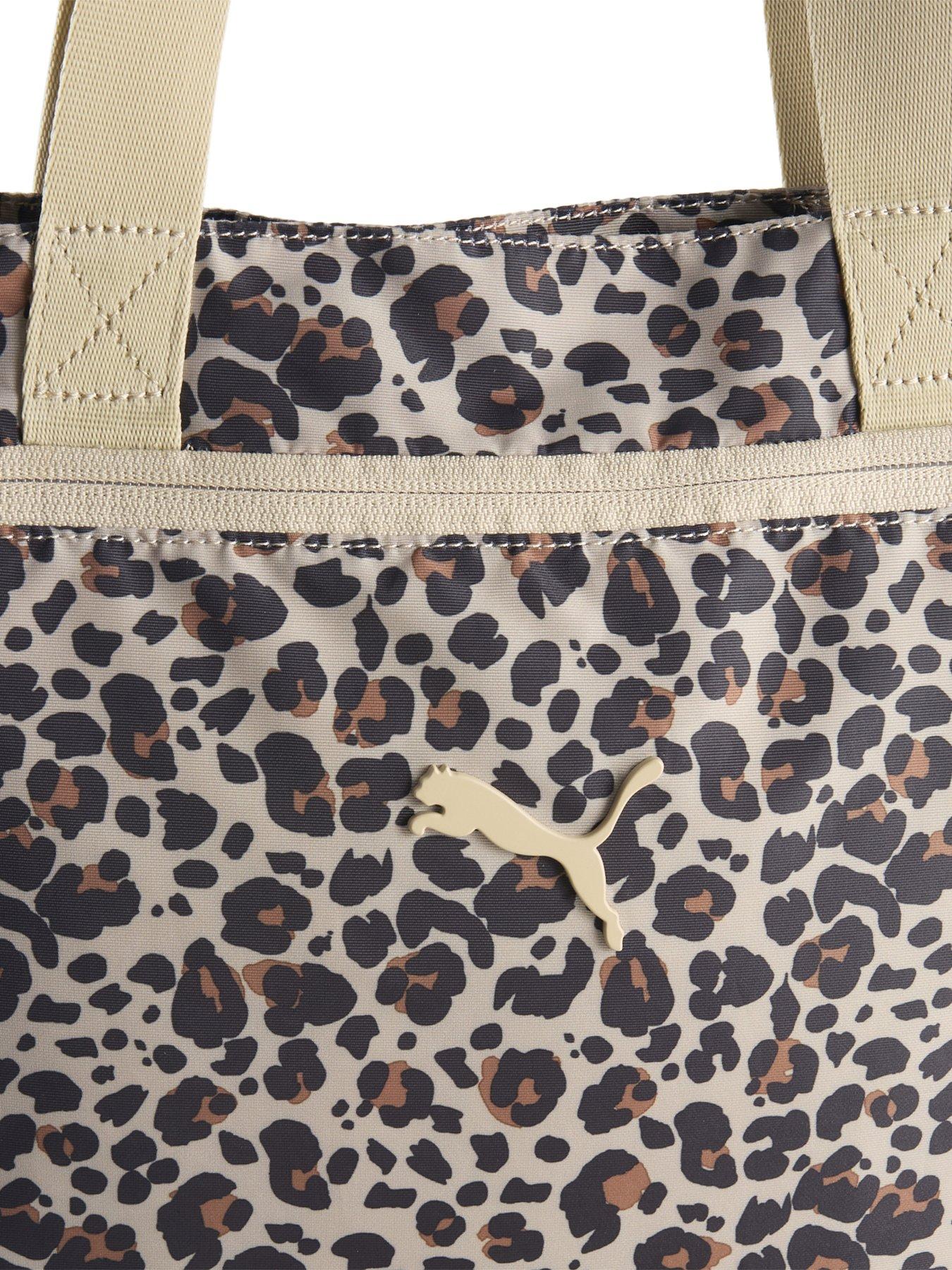 Image 4 of 4 of Puma Pop Tote Bag - Leopard Print