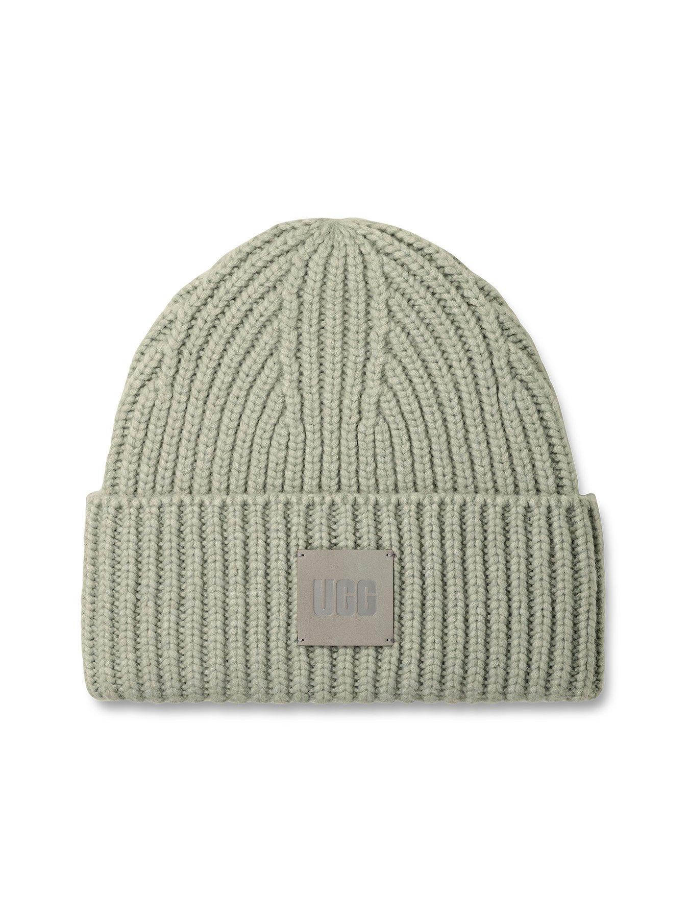 ugg-chunky-rib-beanie-green