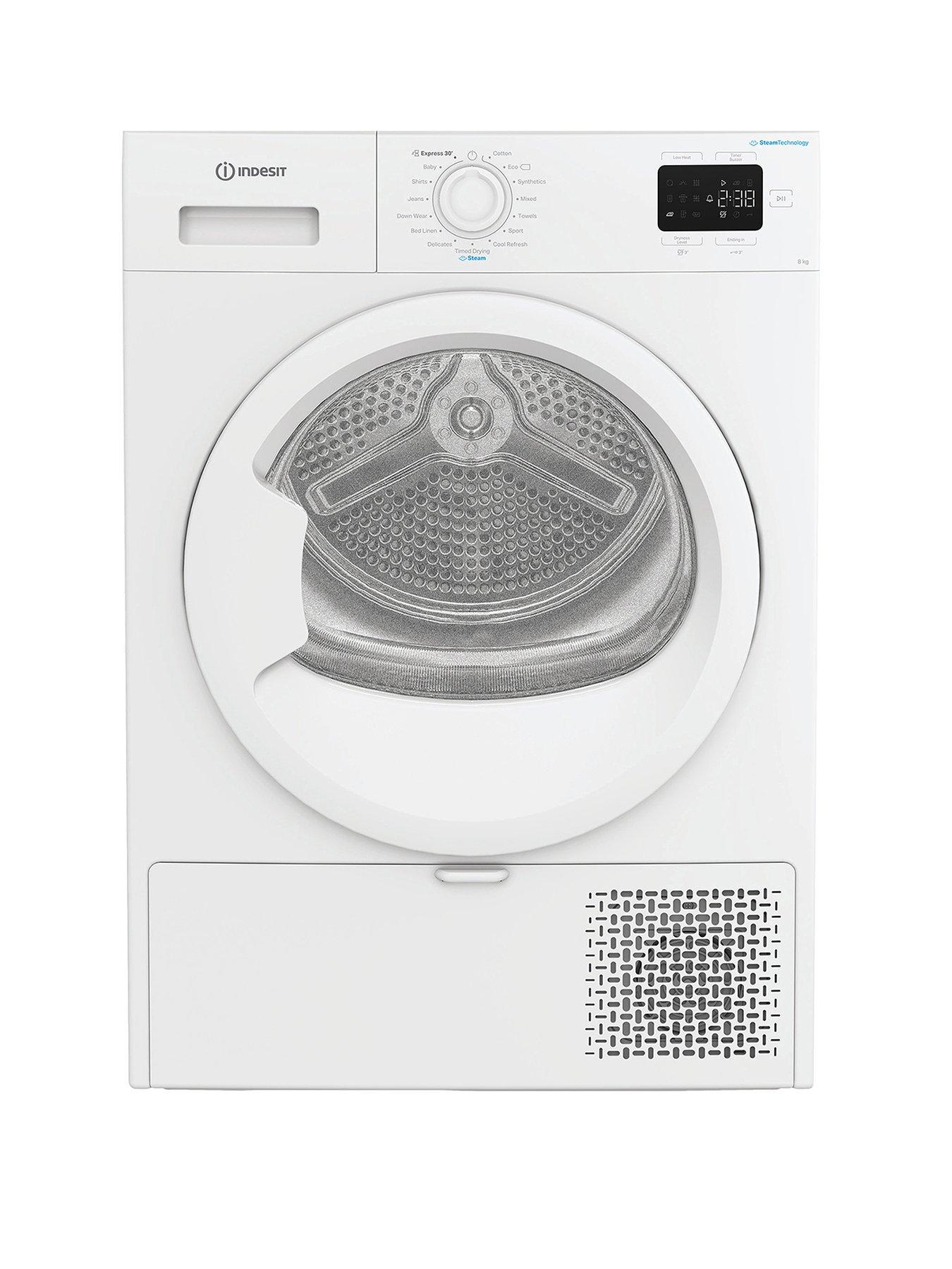 undefined C YSD 82D WW UK 8KG Heat Pump Tumble Dryer with Steam Technology - White