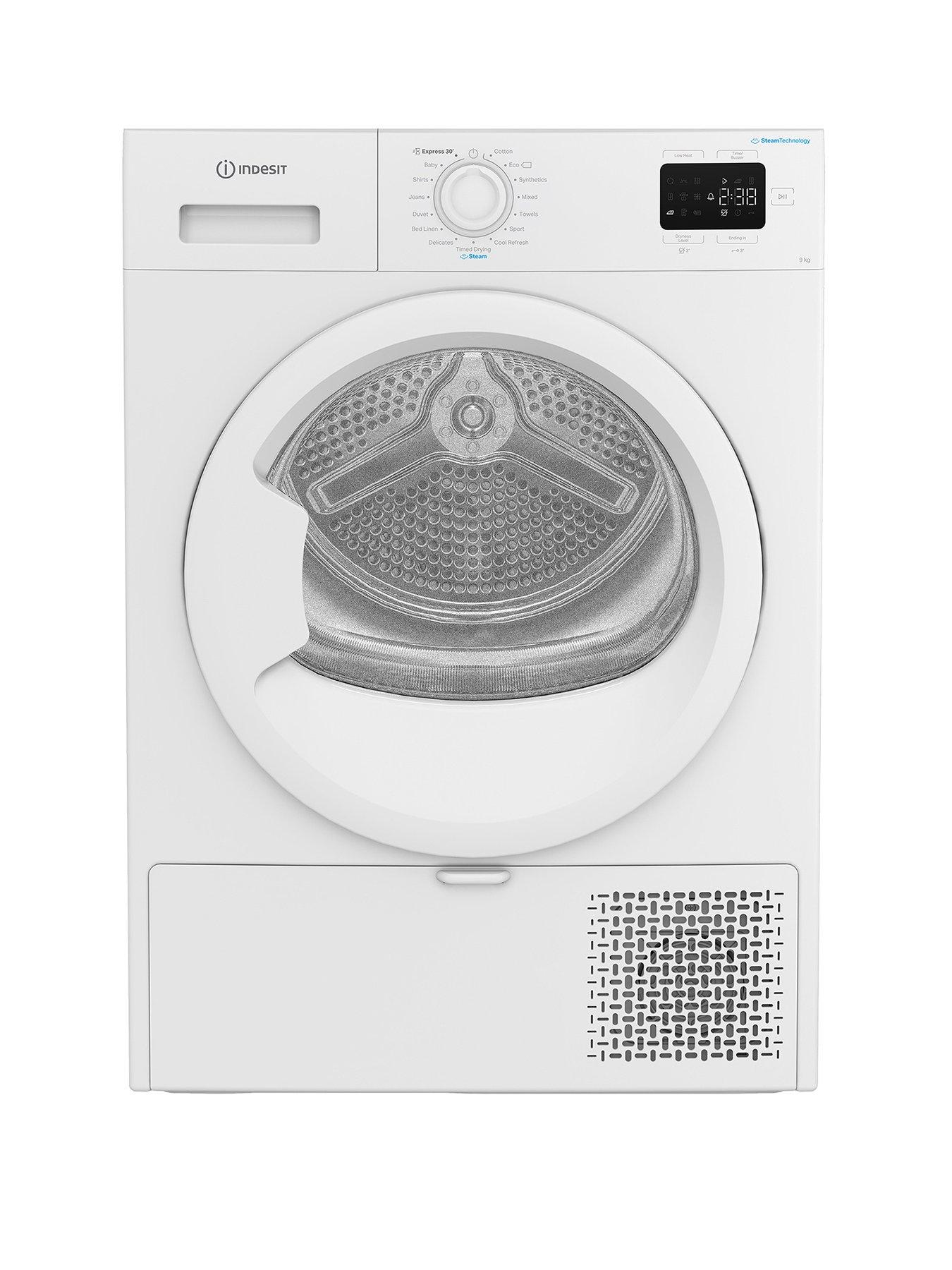 undefined C YD 92D WW UK 9KG Heat Pump Tumble Dryer with Steam Technology - White