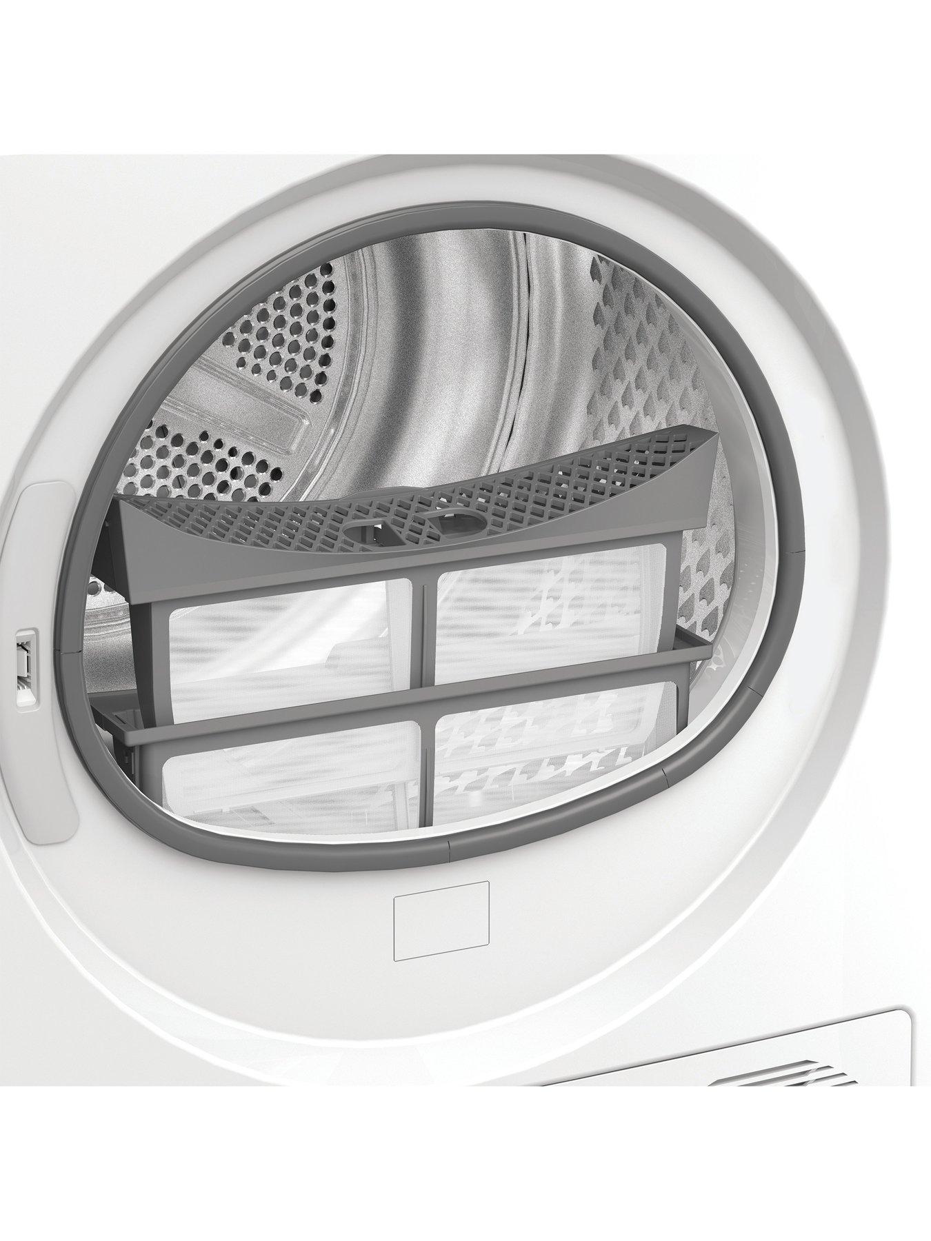  image of indesit-c-yd-92d-ww-uk-9kg-heat-pump-tumble-dryer-with-steam-technology-white