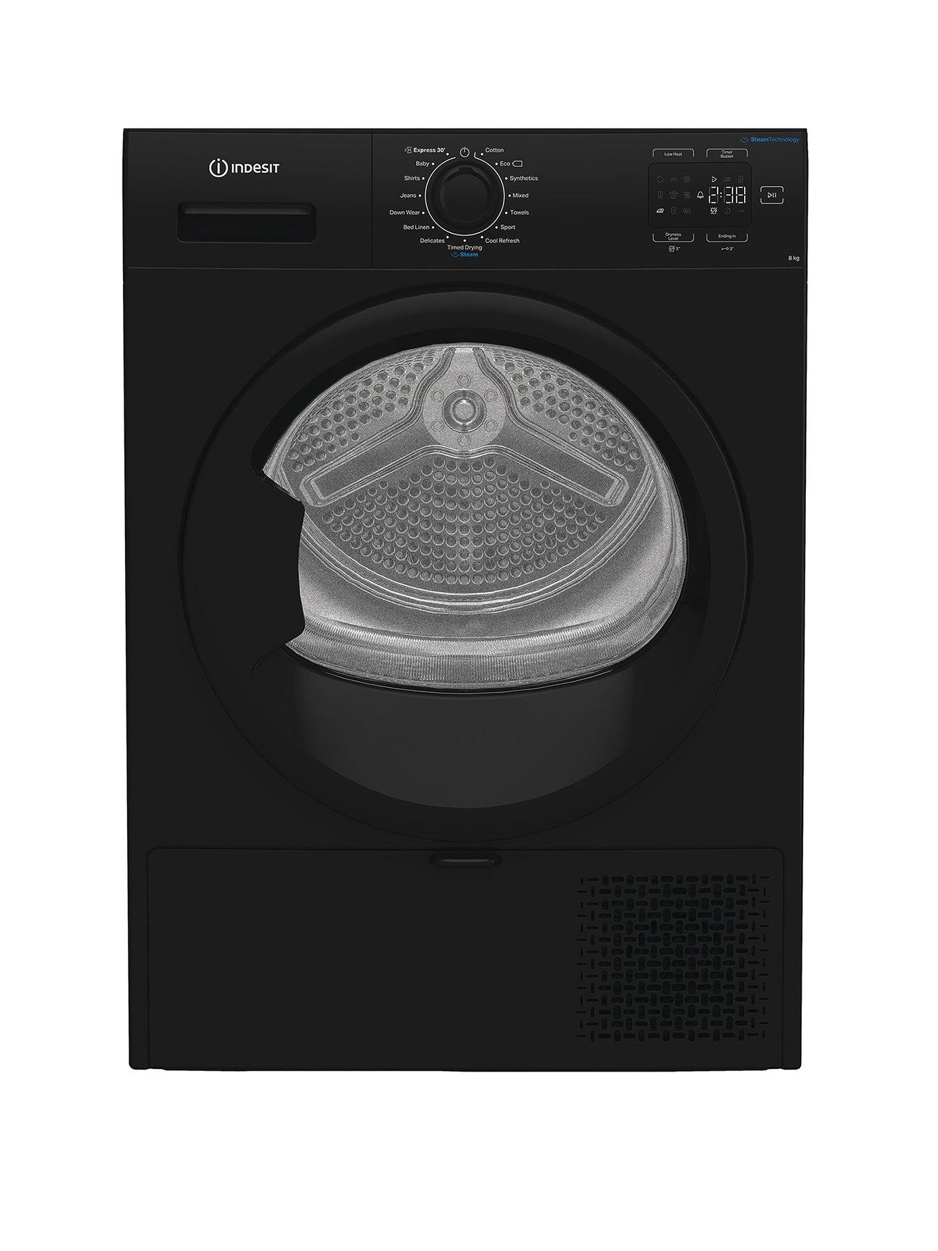 undefined C YSD 82D BB UK  8KG Heat Pump Tumble Dryer with Steam Technology - Black