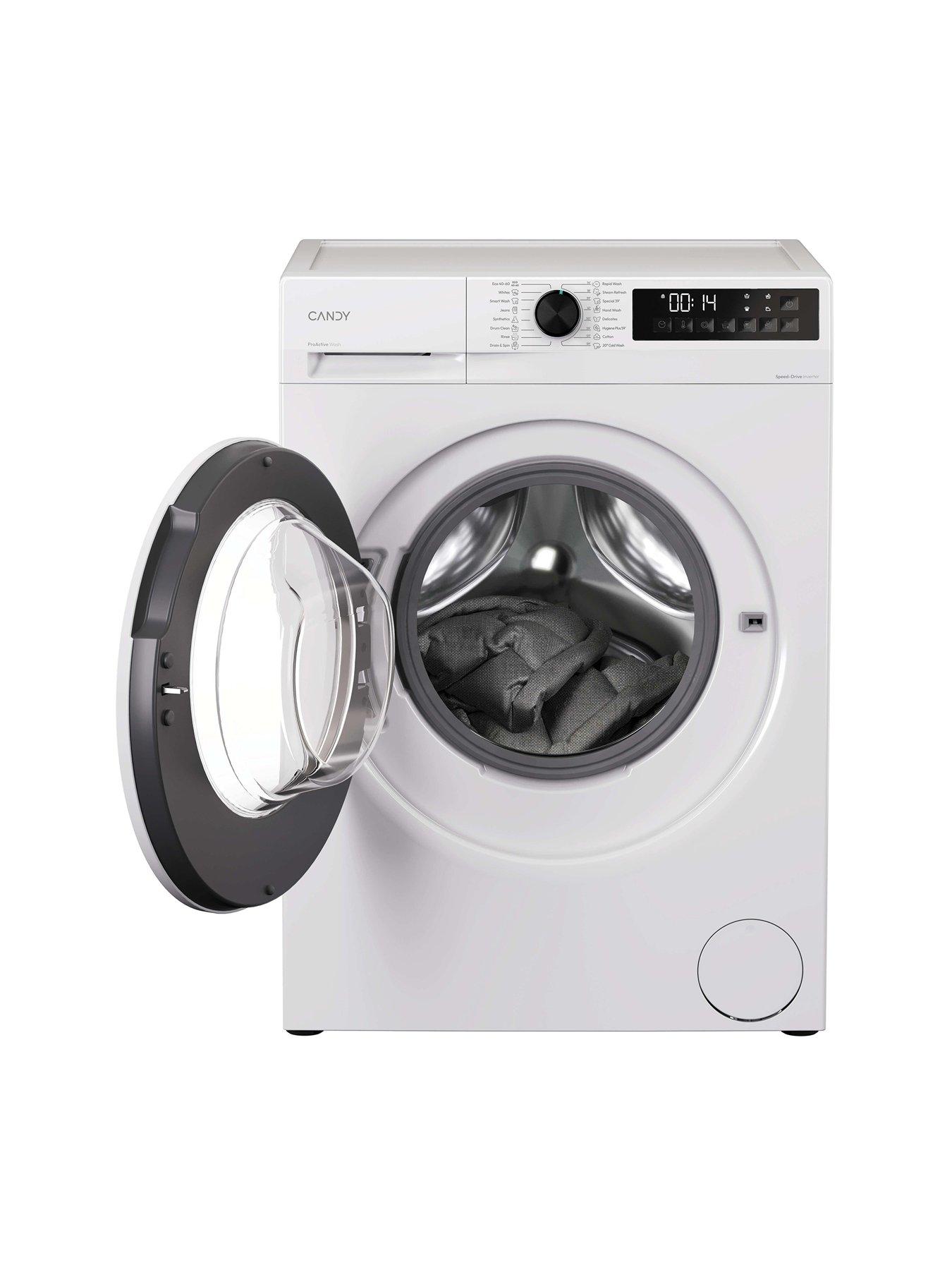  image of candy-quick-pro-gd-48s6-80-8kg-washing-machine-with-1400-spinnbspa-rated-white