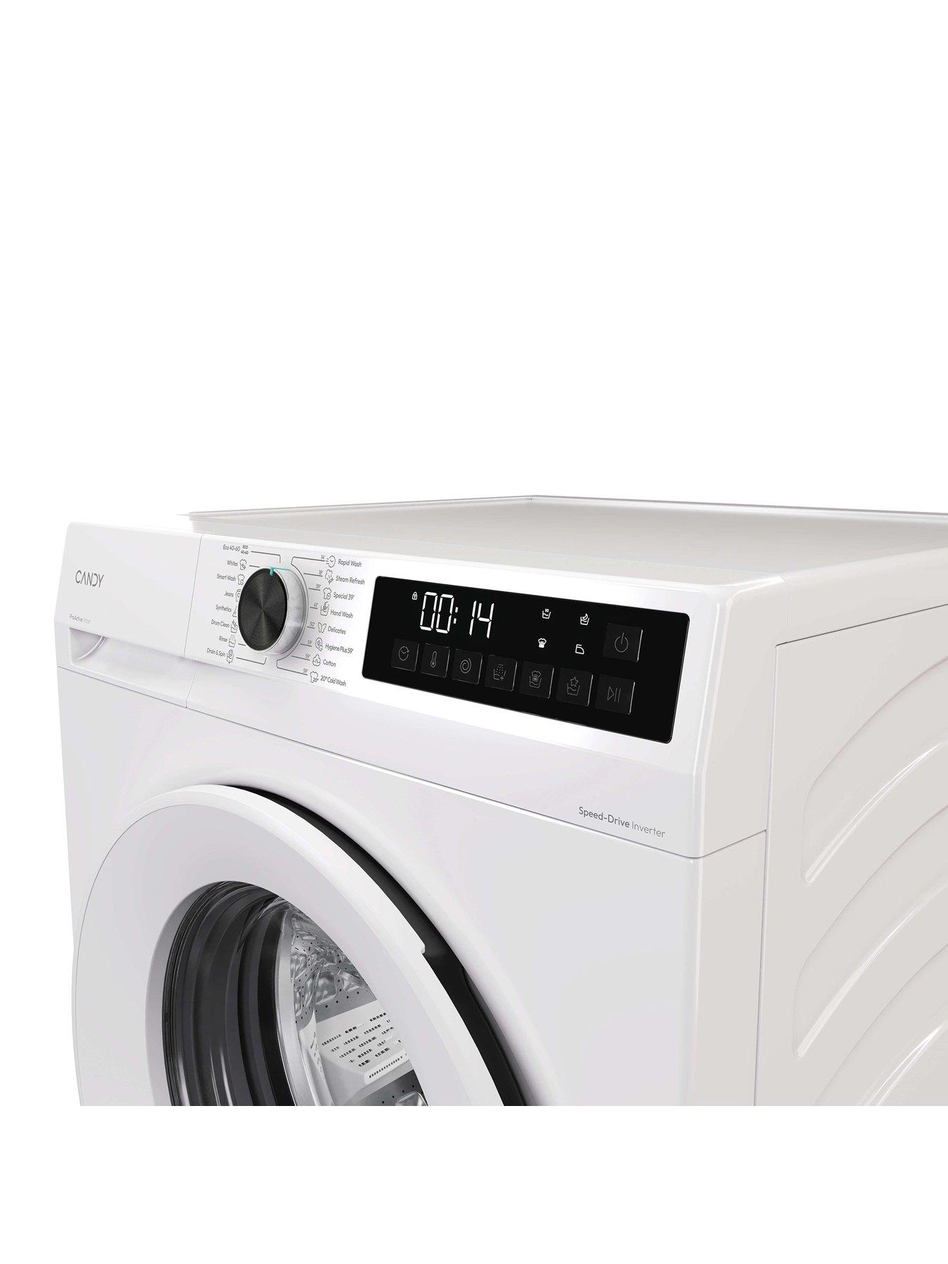  image of candy-quick-pro-gd-48s6-80-8kg-washing-machine-with-1400-spinnbspa-rated-white