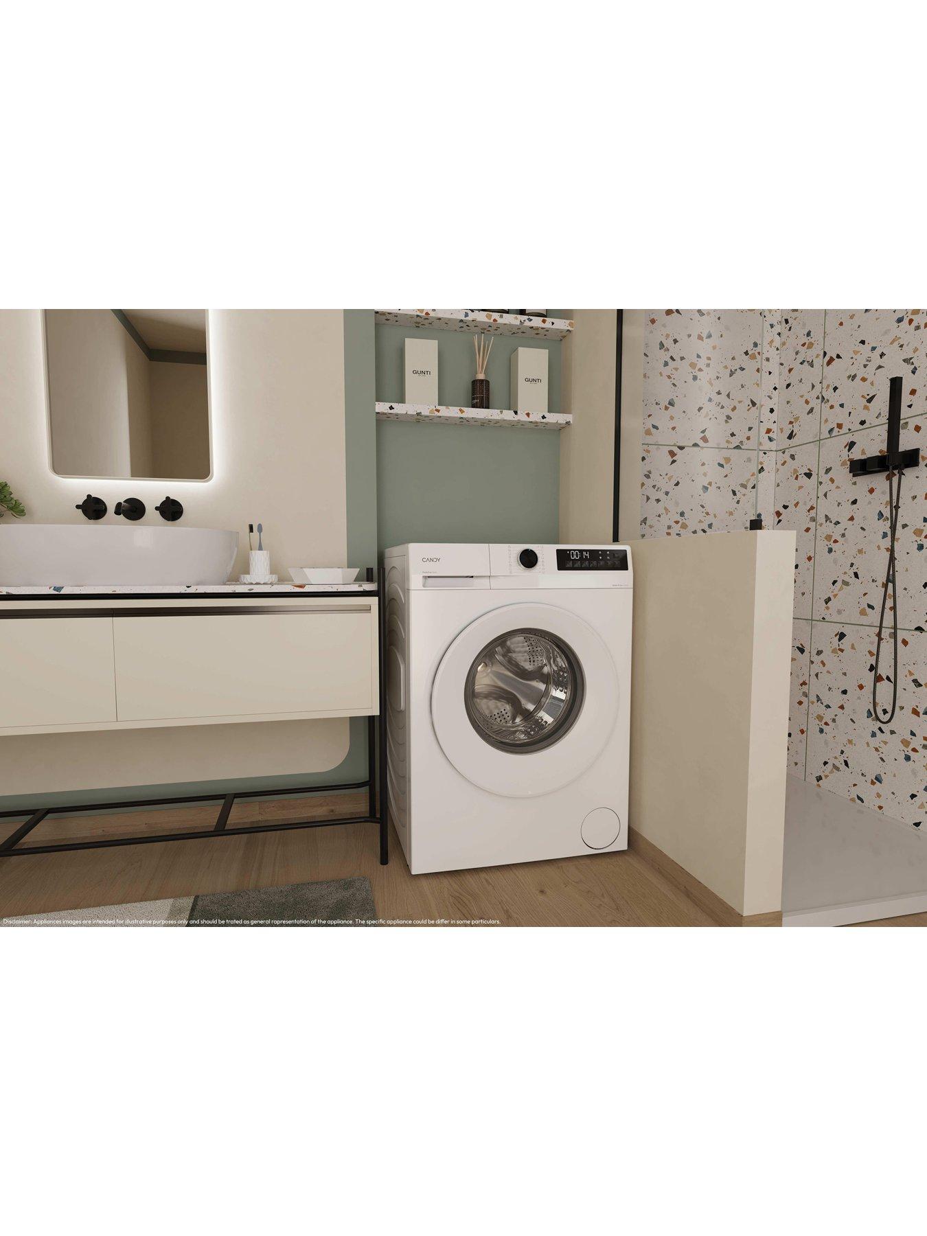 image of candy-quick-pro-gd-48s6-80-8kg-washing-machine-with-1400-spinnbspa-rated-white