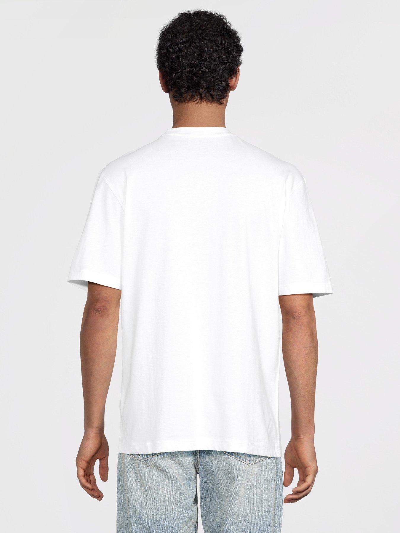 stillFront image of river-island-oasis-graphic-t-shirt-white