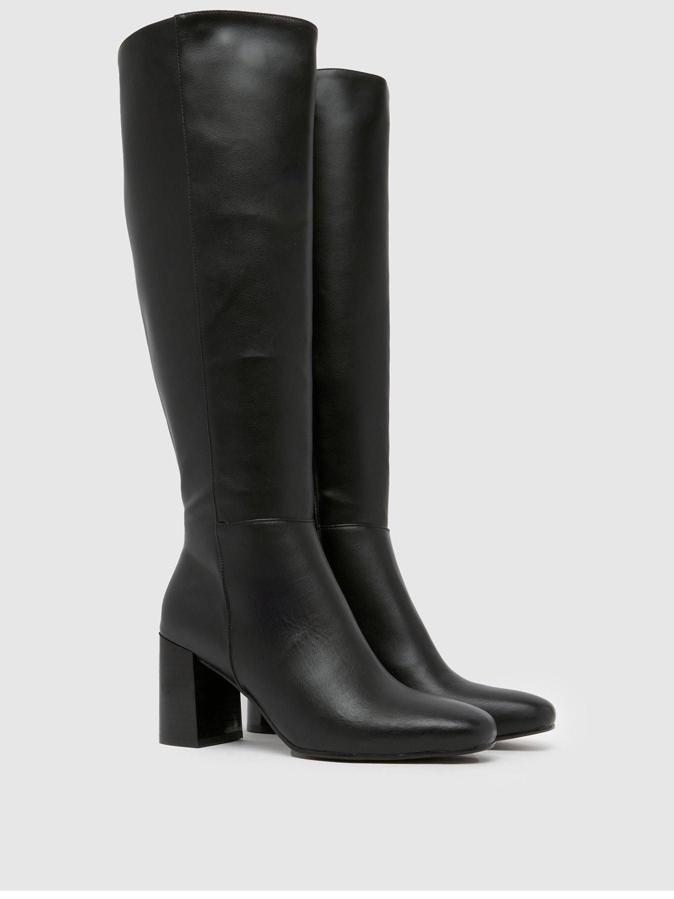 Image 2 of 4 of Schuh Devlin Knee High Boot - Black