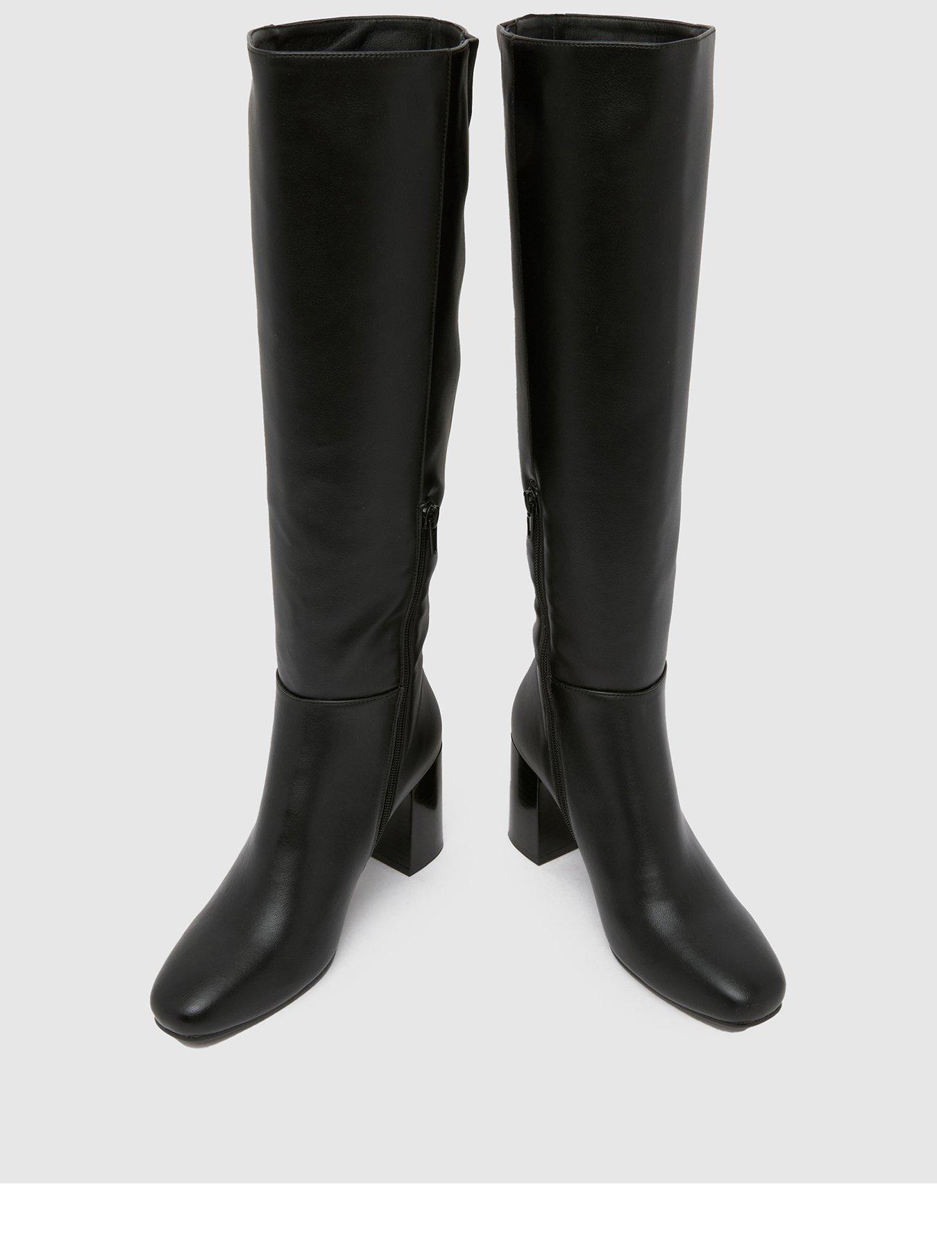 Image 3 of 4 of Schuh Devlin Knee High Boot - Black