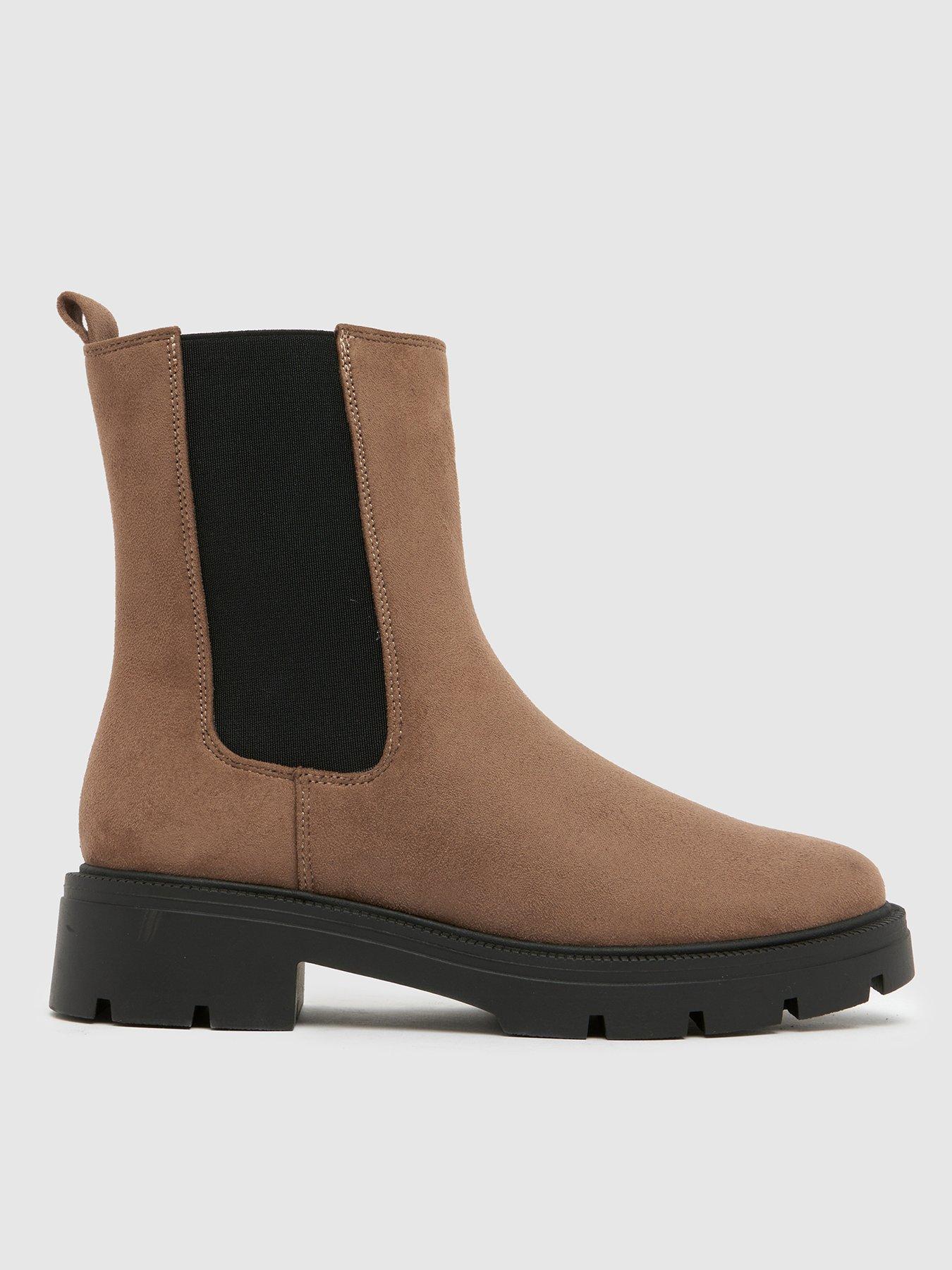 undefined Abbie Chunky Chelsea Boot - Taupe