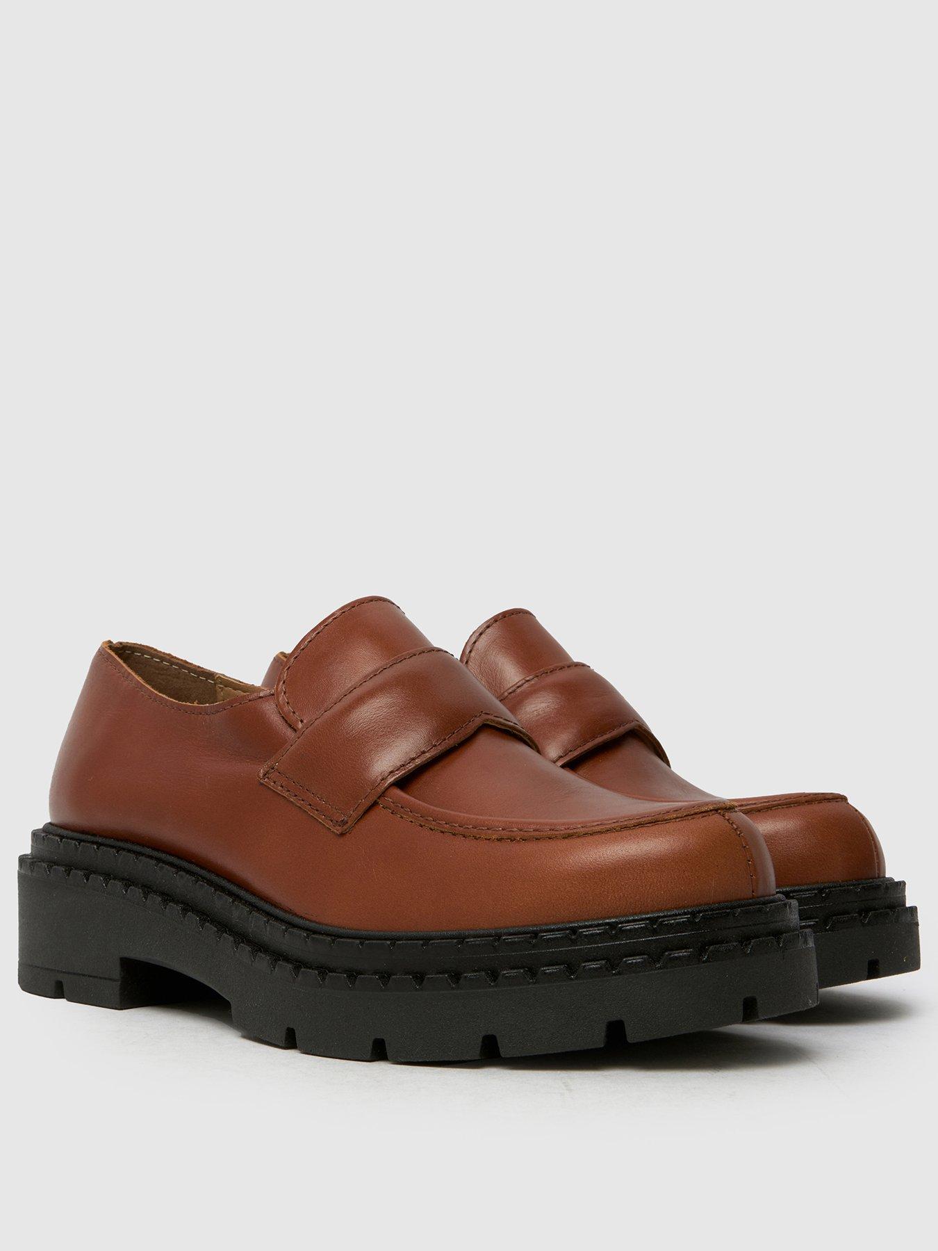 stillFront image of schuh-lawson-leather-loafer-light-brown