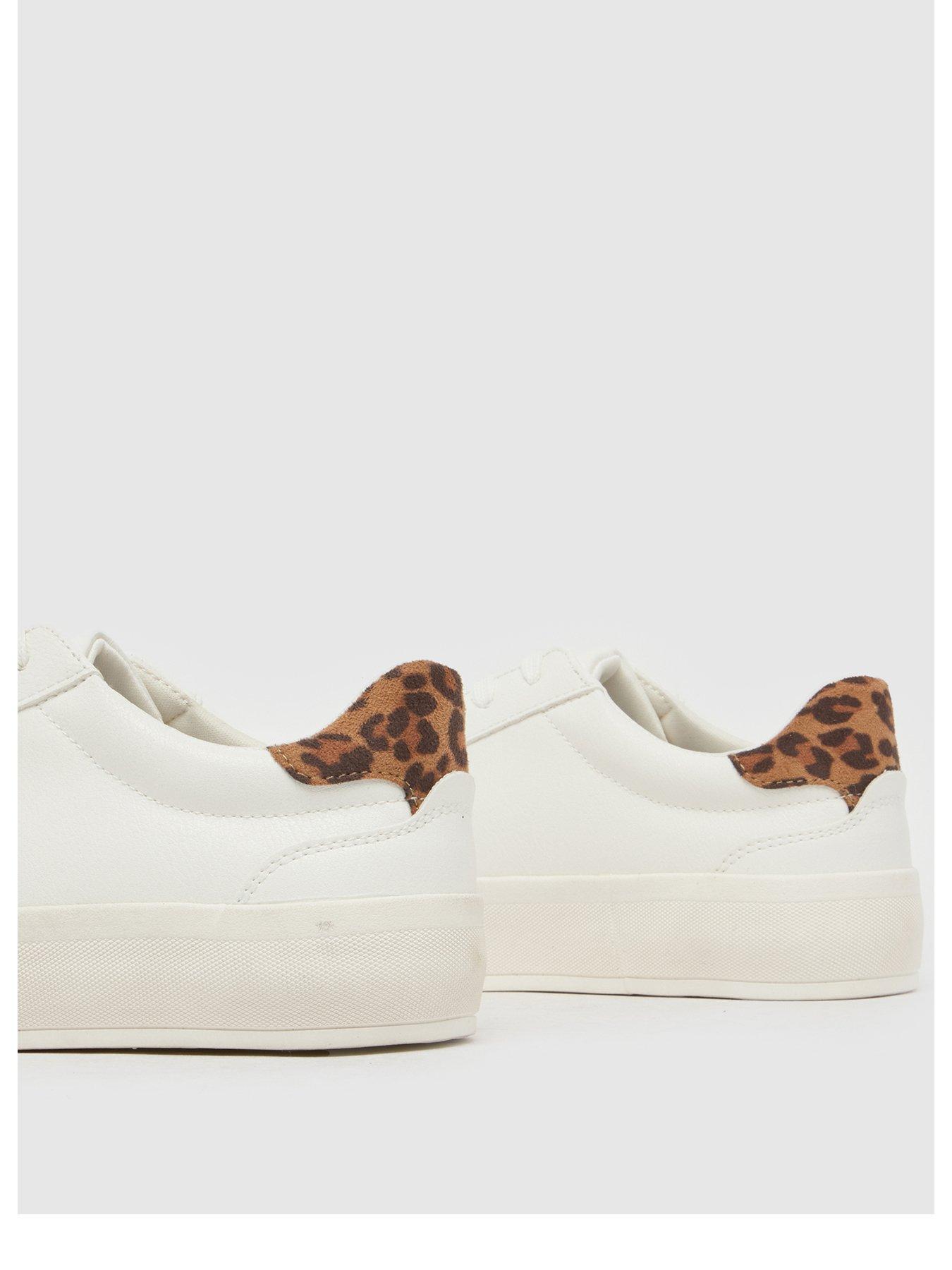Image 2 of 4 of Schuh Mariella Lace Up Trainer - White