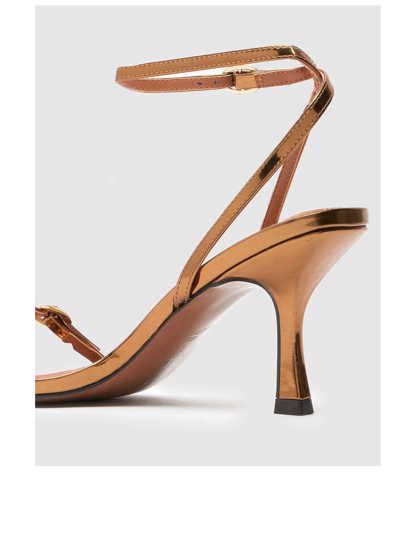 Image 3 of 4 of Schuh Simba Point Heeled Sandal - Bronze