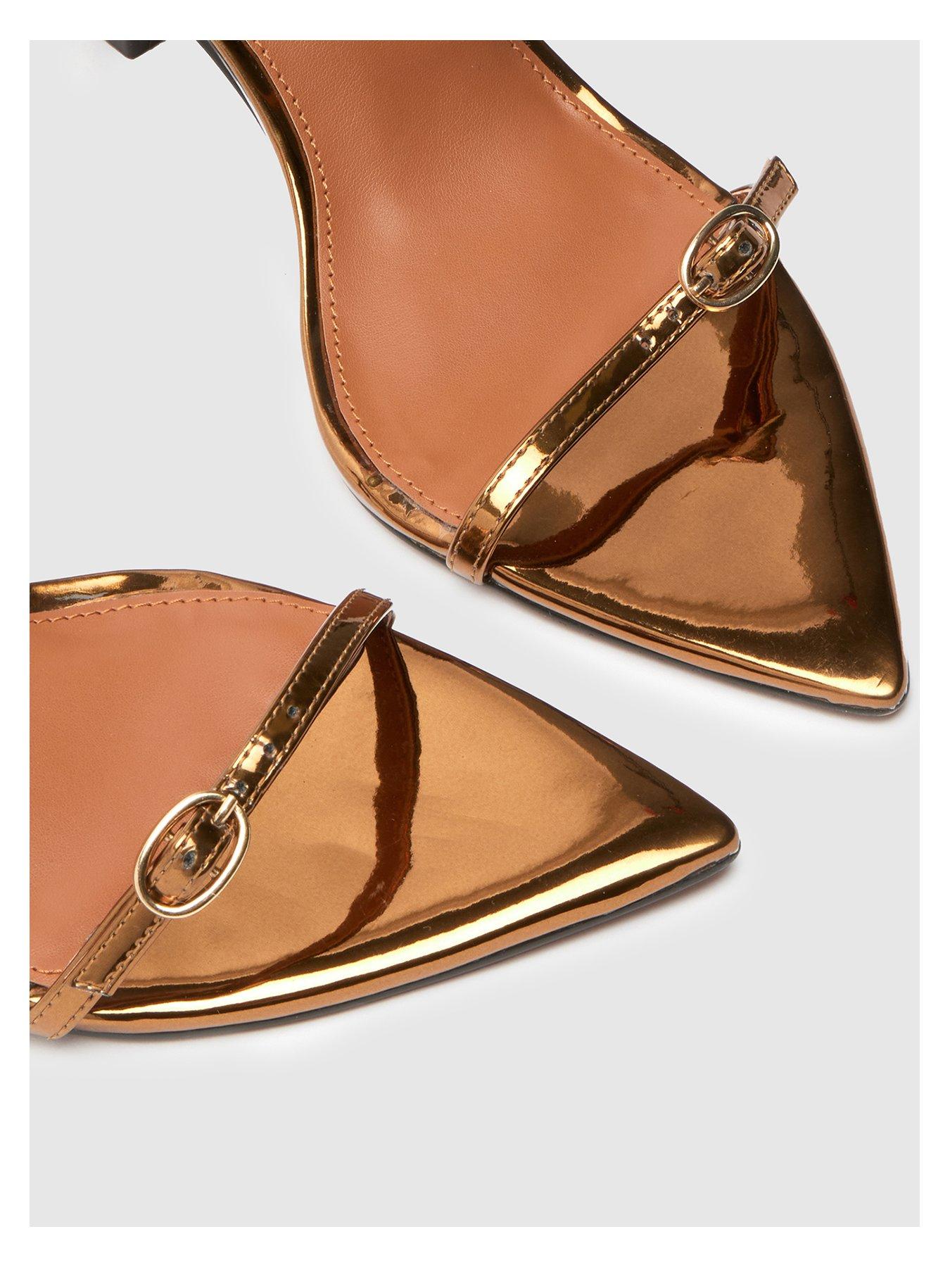 Image 4 of 4 of Schuh Simba Point Heeled Sandal - Bronze