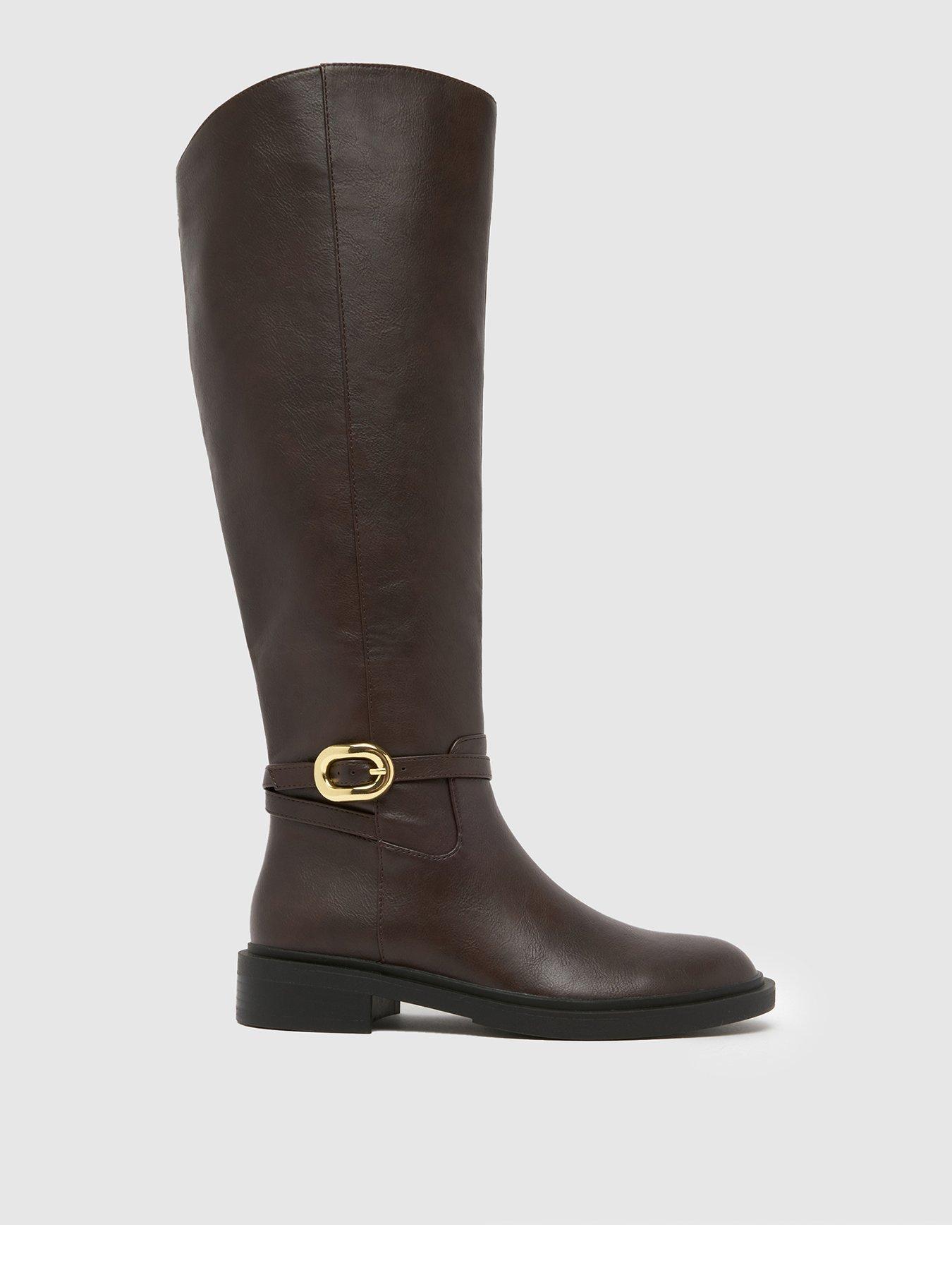 Image 1 of 4 of Schuh Dory Riding Boot - Brown