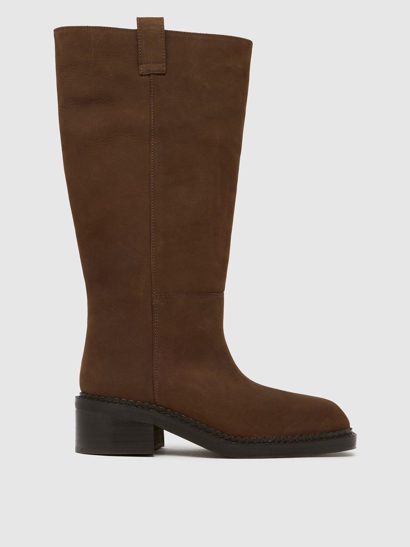 Schuh Doria Chunky Pull On Boot - Black