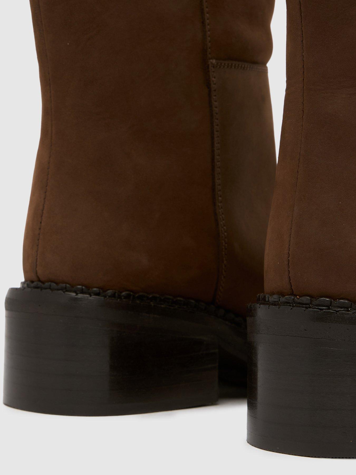  image of schuh-doria-chunky-pull-on-boot-black